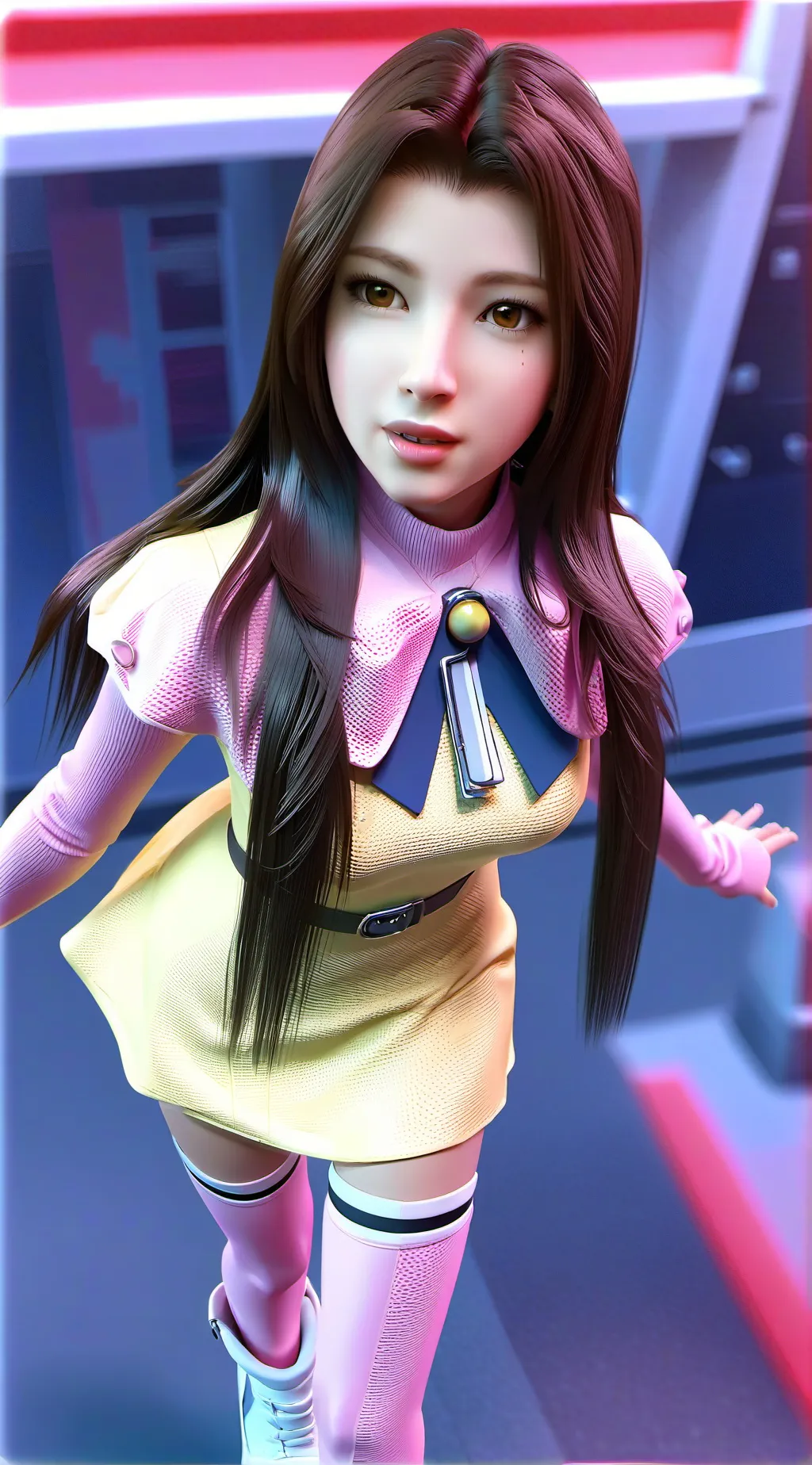 ai character: Anna  background