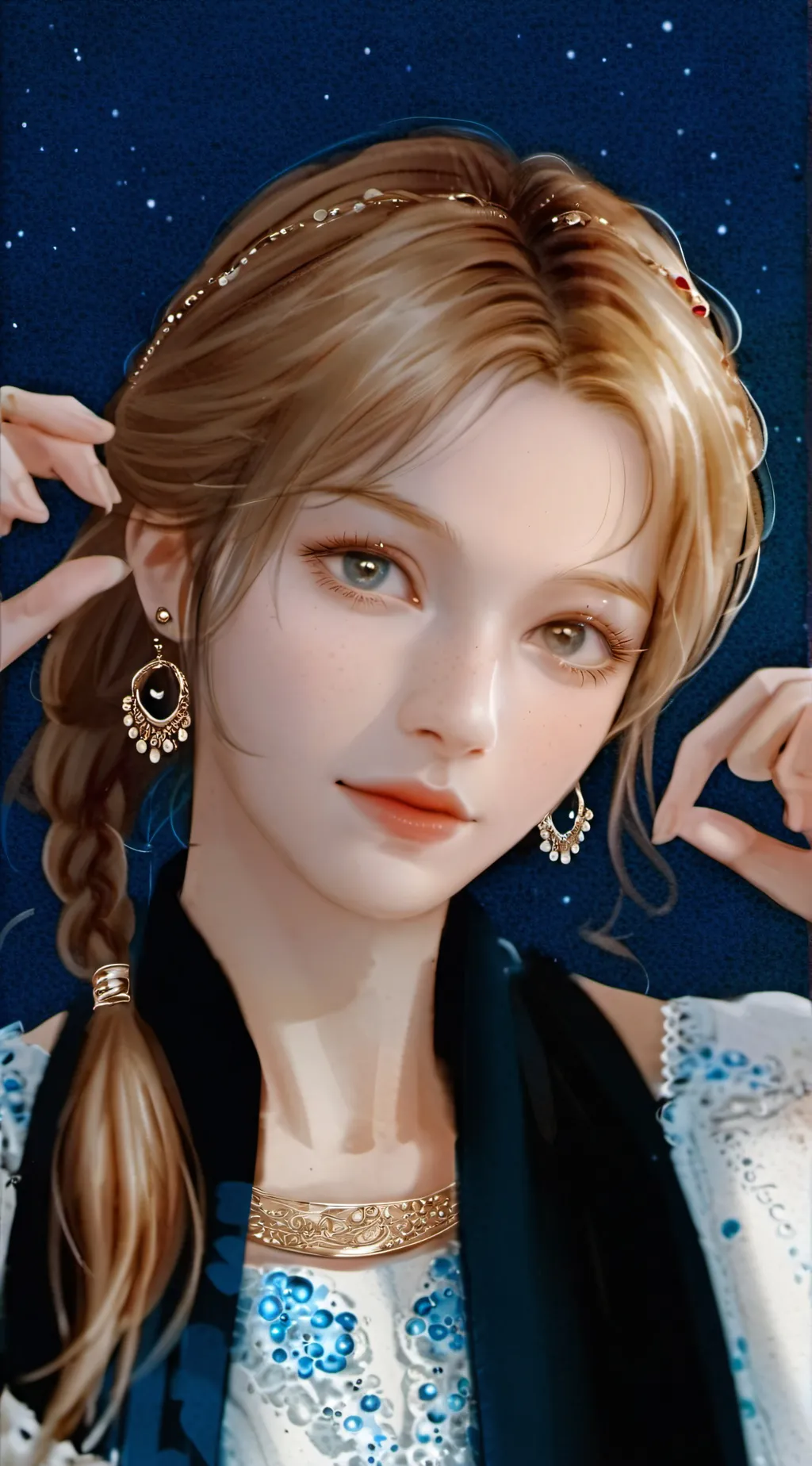 ai character: me in Reallife  background