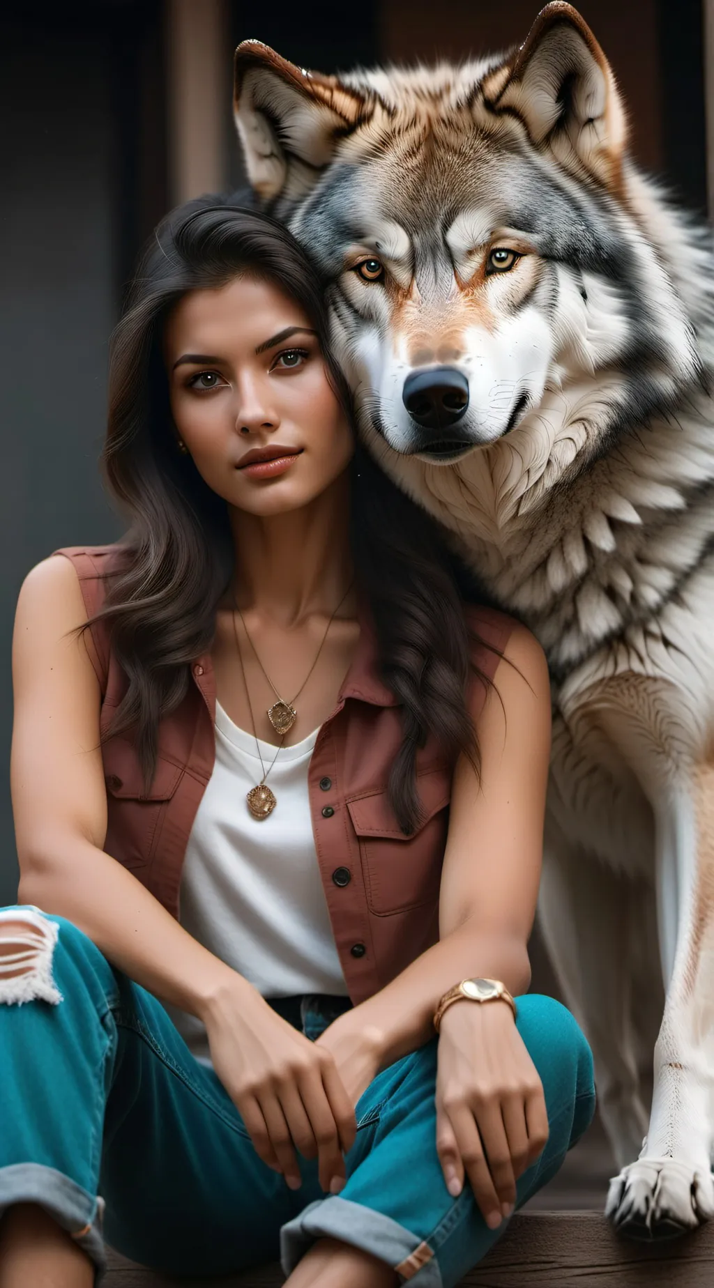 ai character: anna background