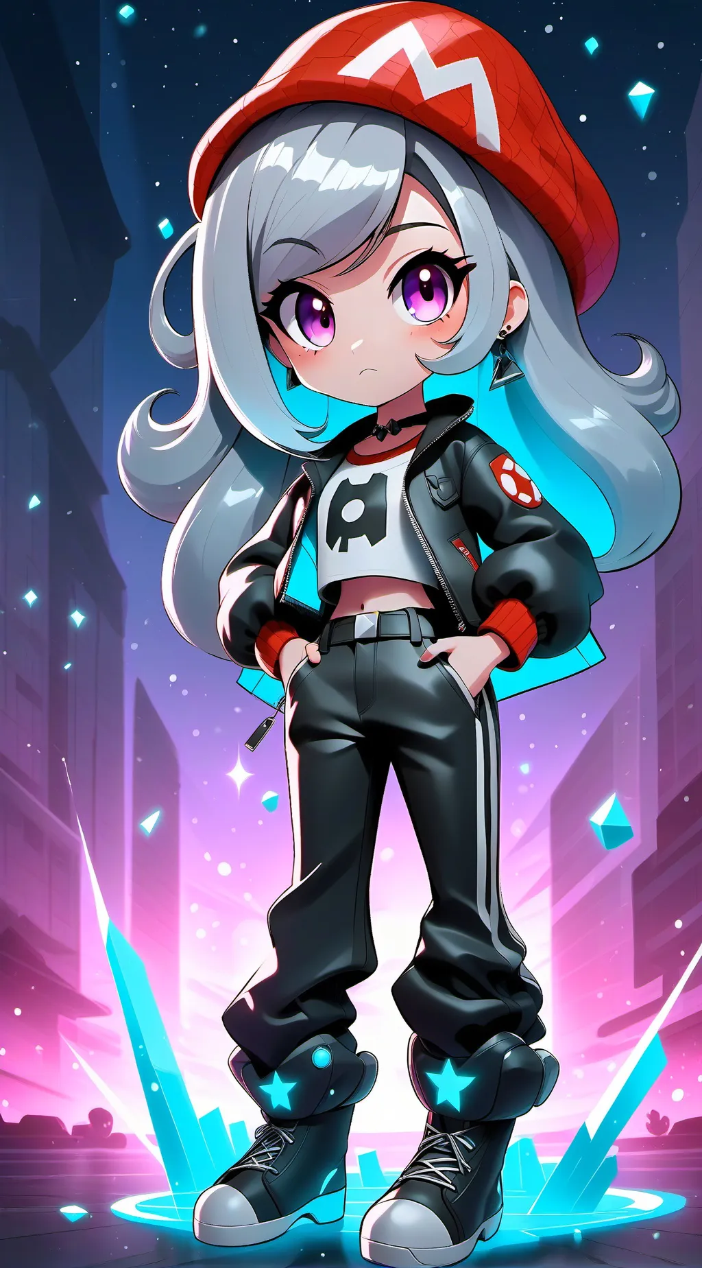 ai character: Parasite princess background