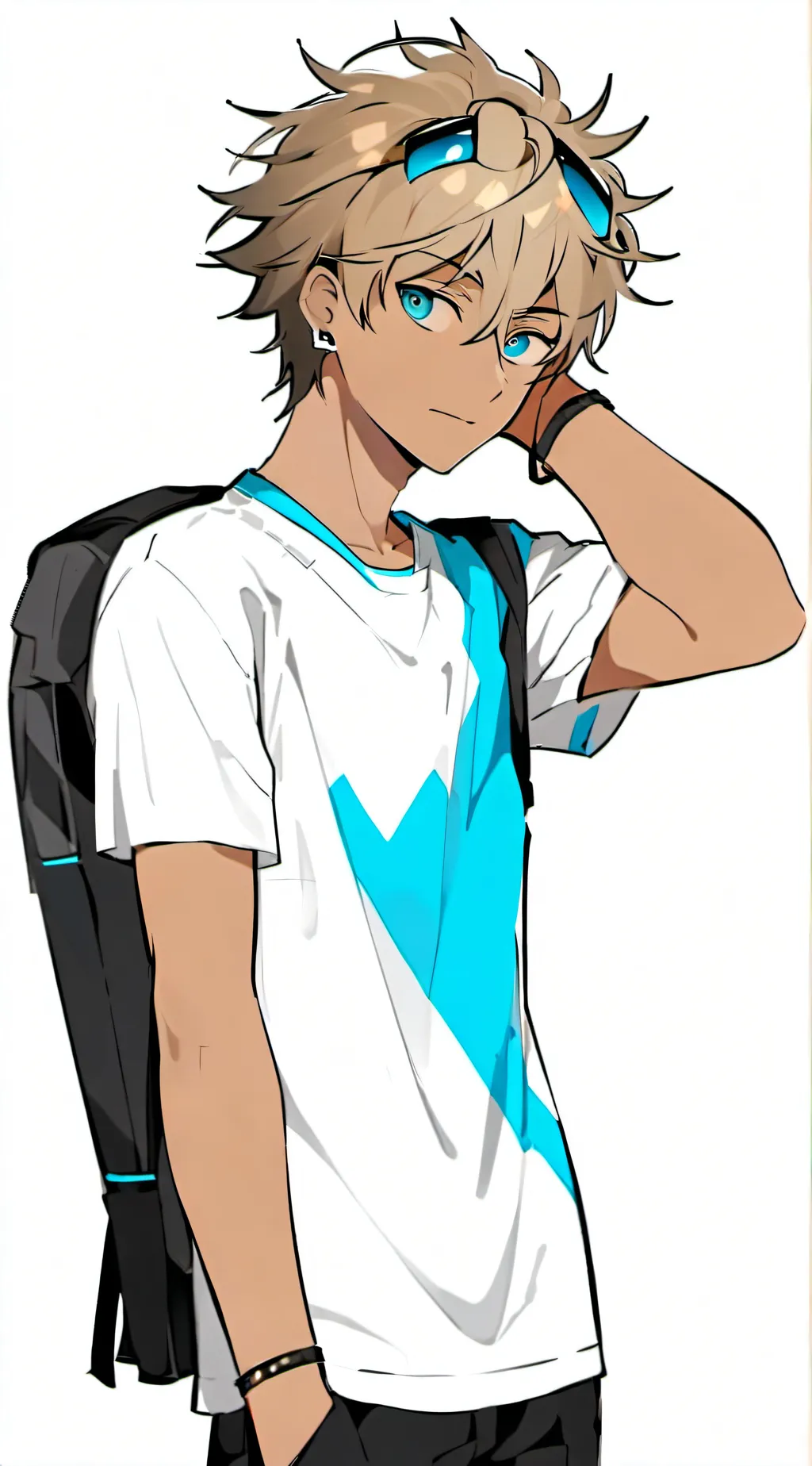 ai character: Leo background