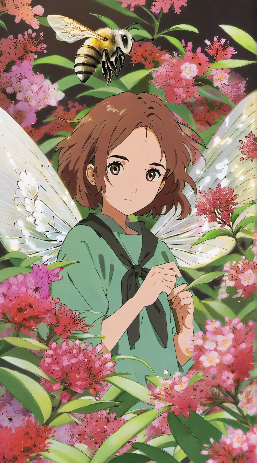 ai character: belle background