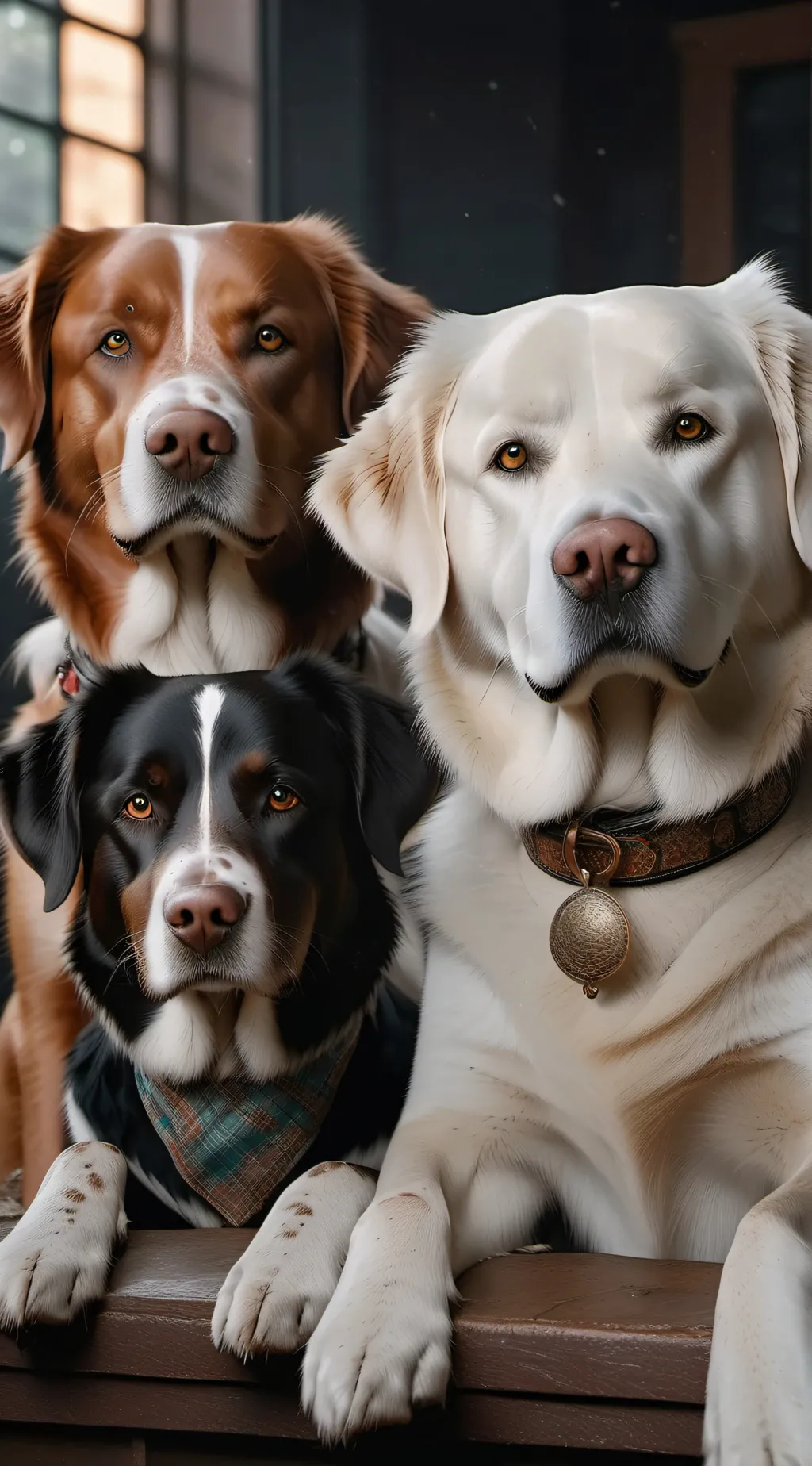 ai character: Dog Brothers  background