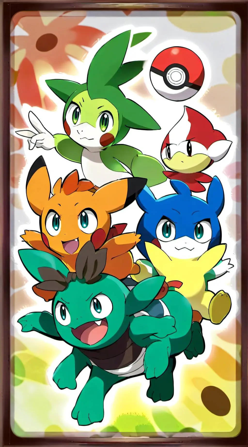 ai character: Pokémon Scarlett background