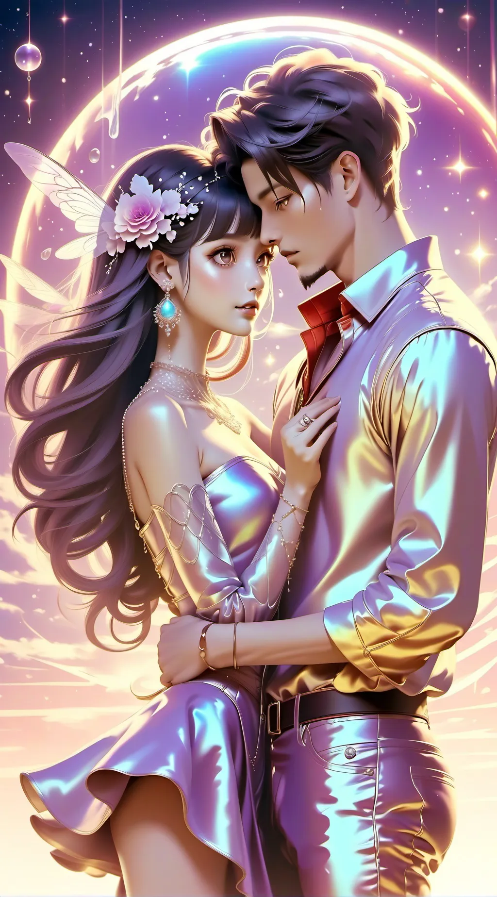 ai character: On Jo and Dallas  background