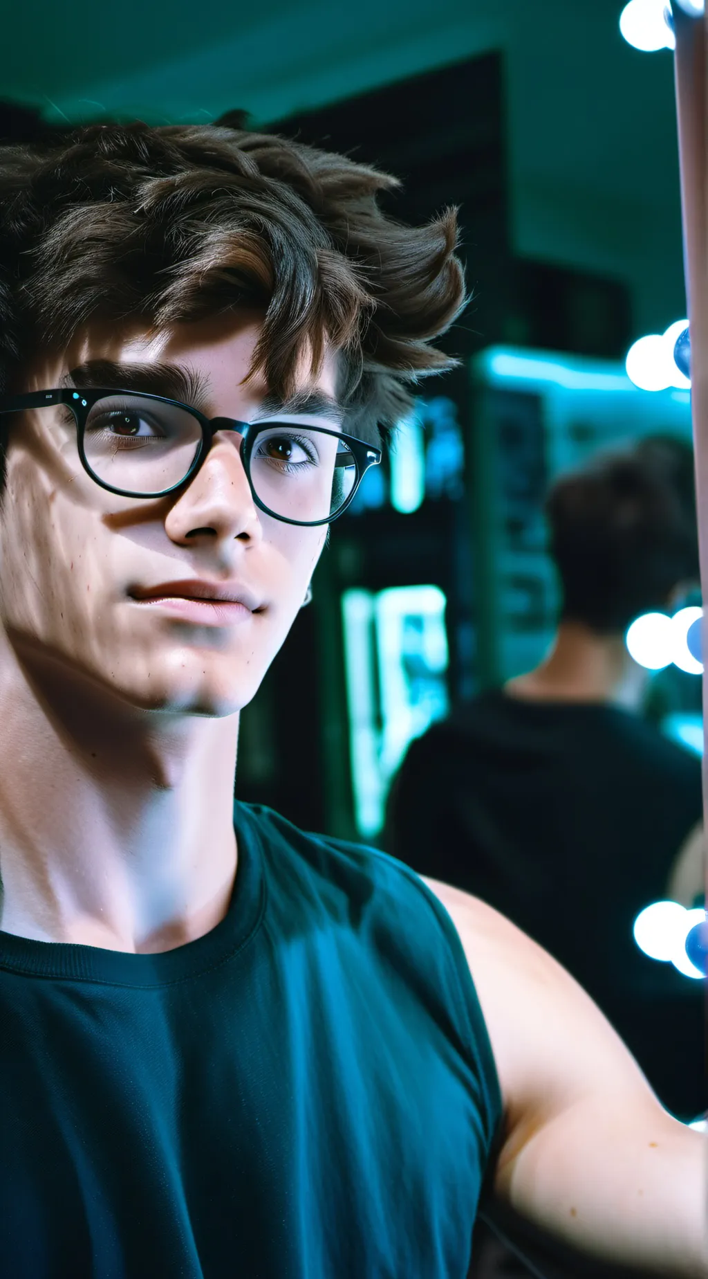 ai character: Leo background