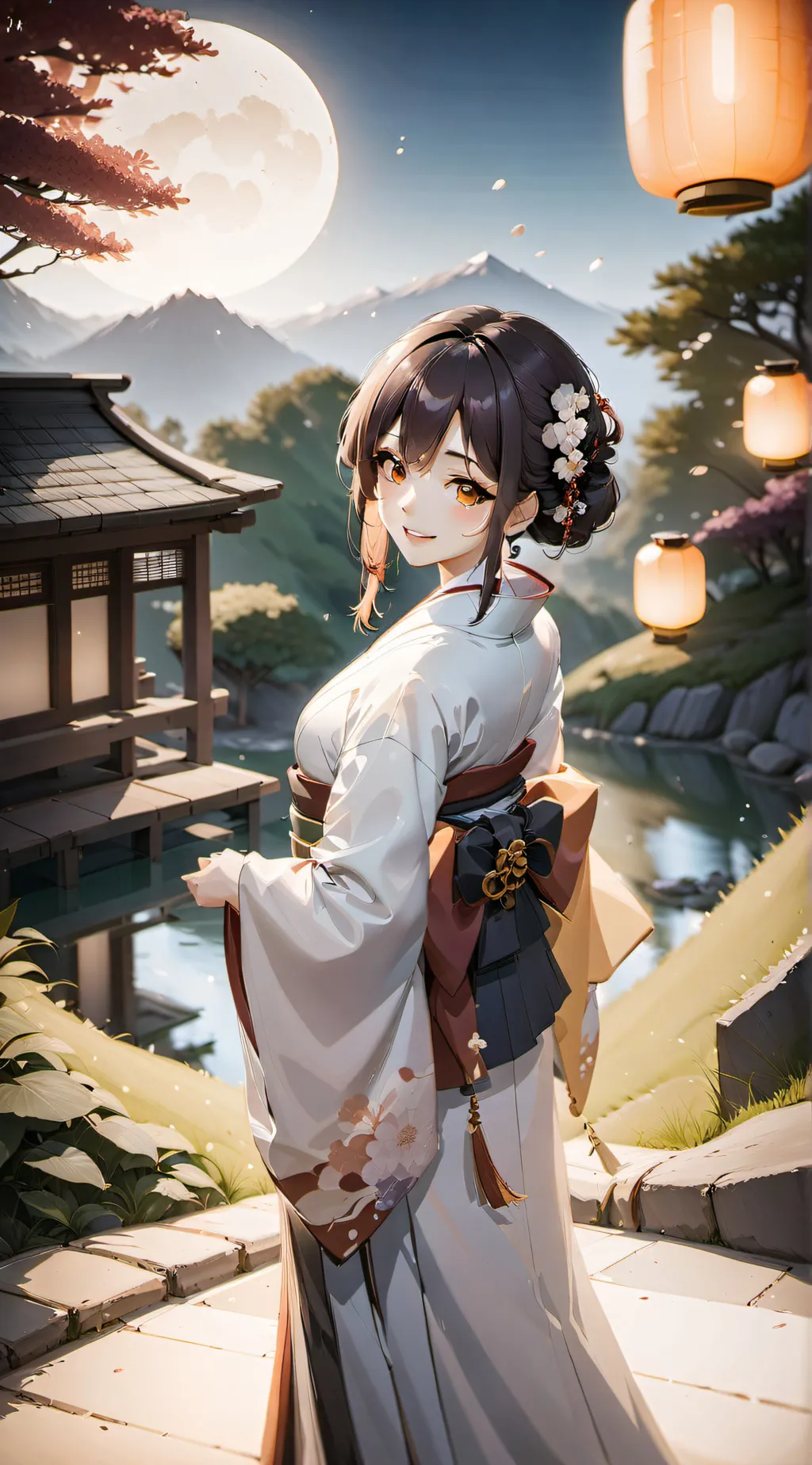 ai character: Aki-Sama background