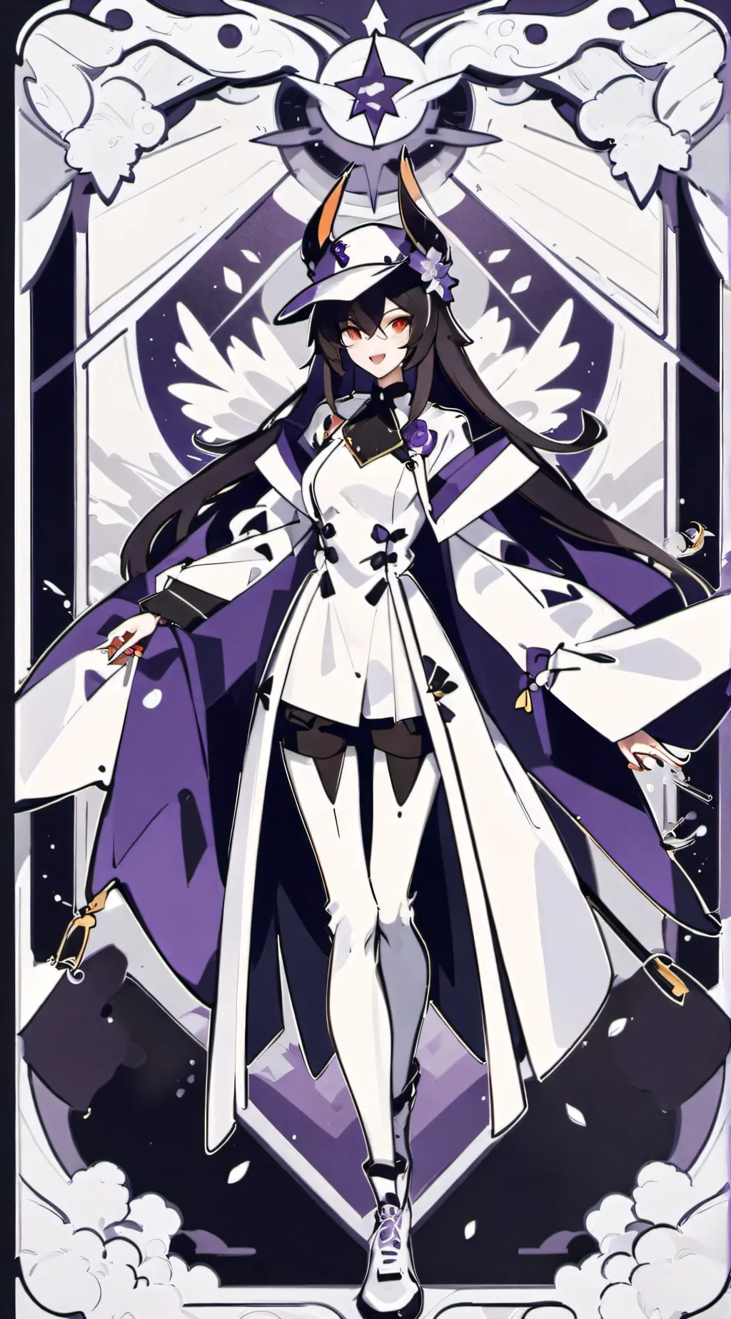 ai character: Aria background