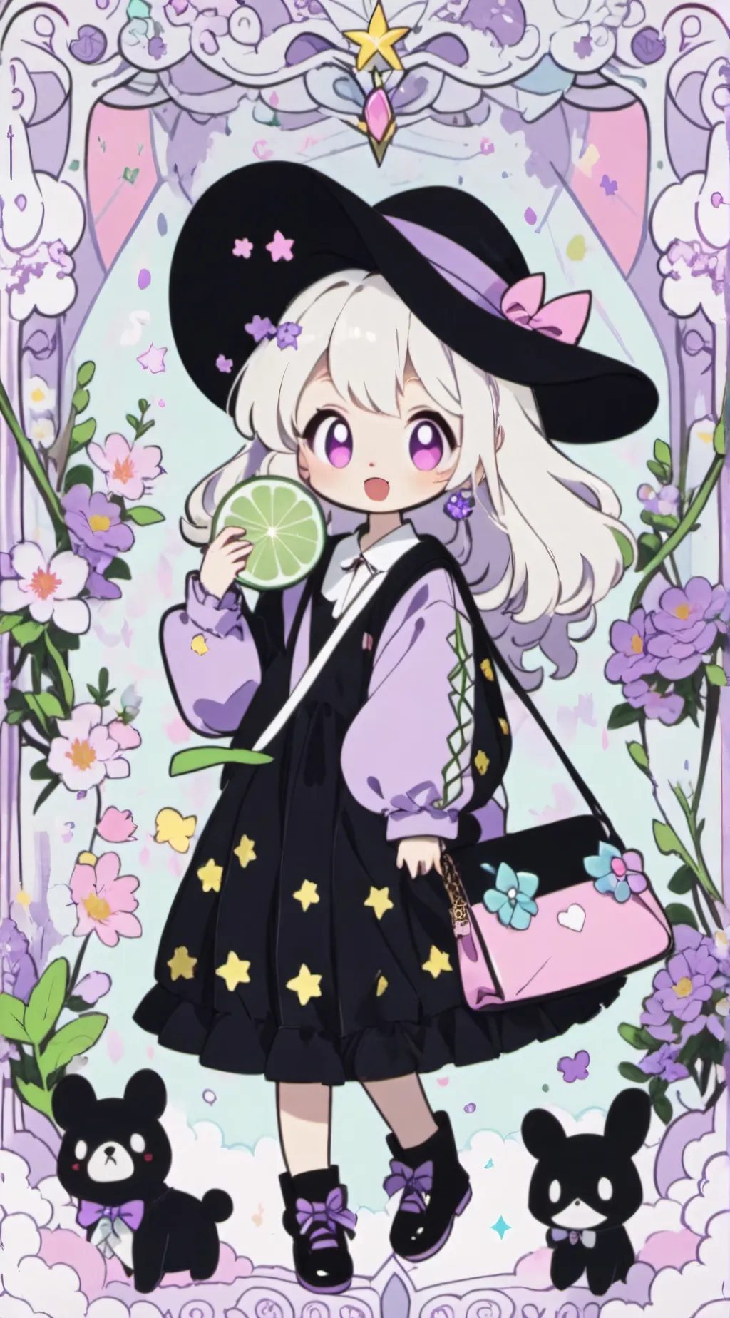 ai character: duck background