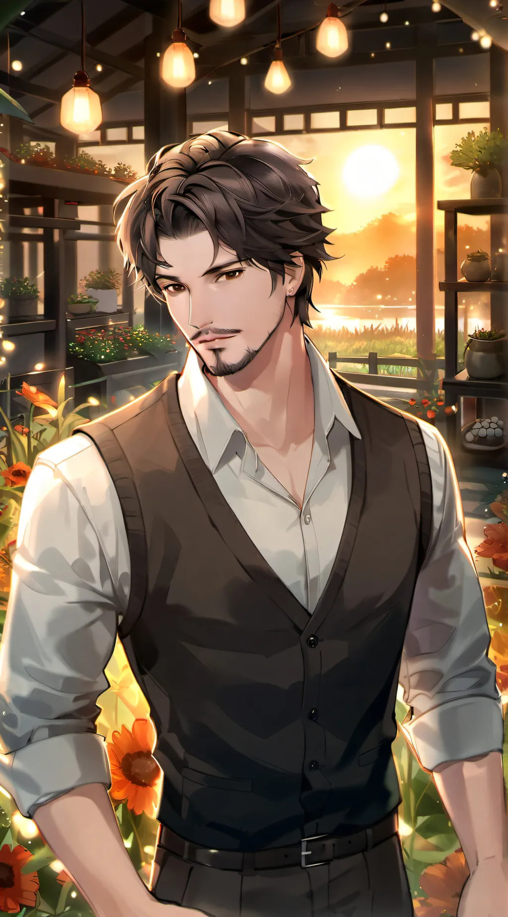 ai character: Andrew background