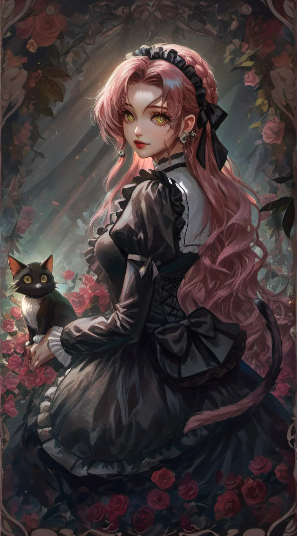 ai character: Necko background