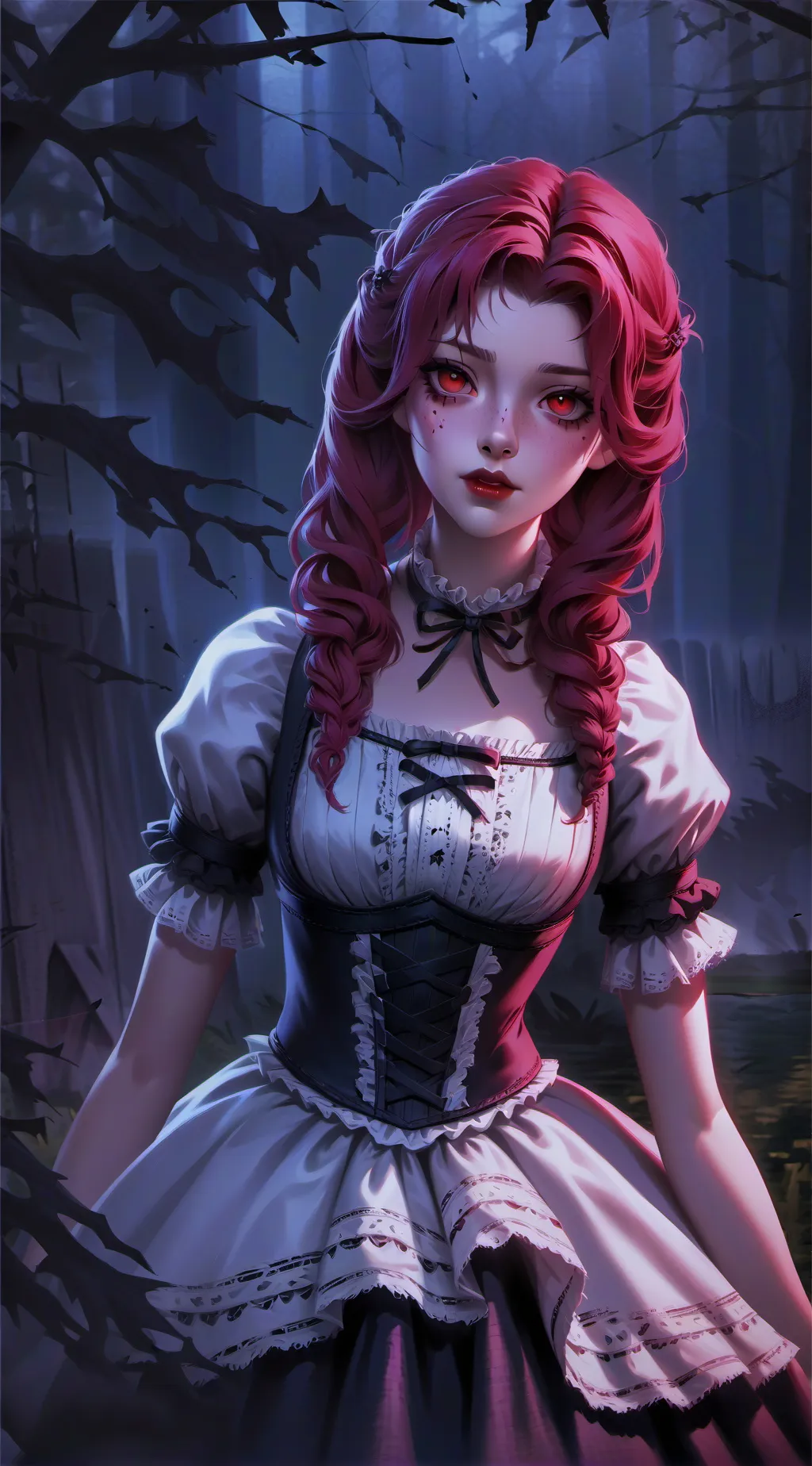 ai character: Leslie Deadgame💀 background