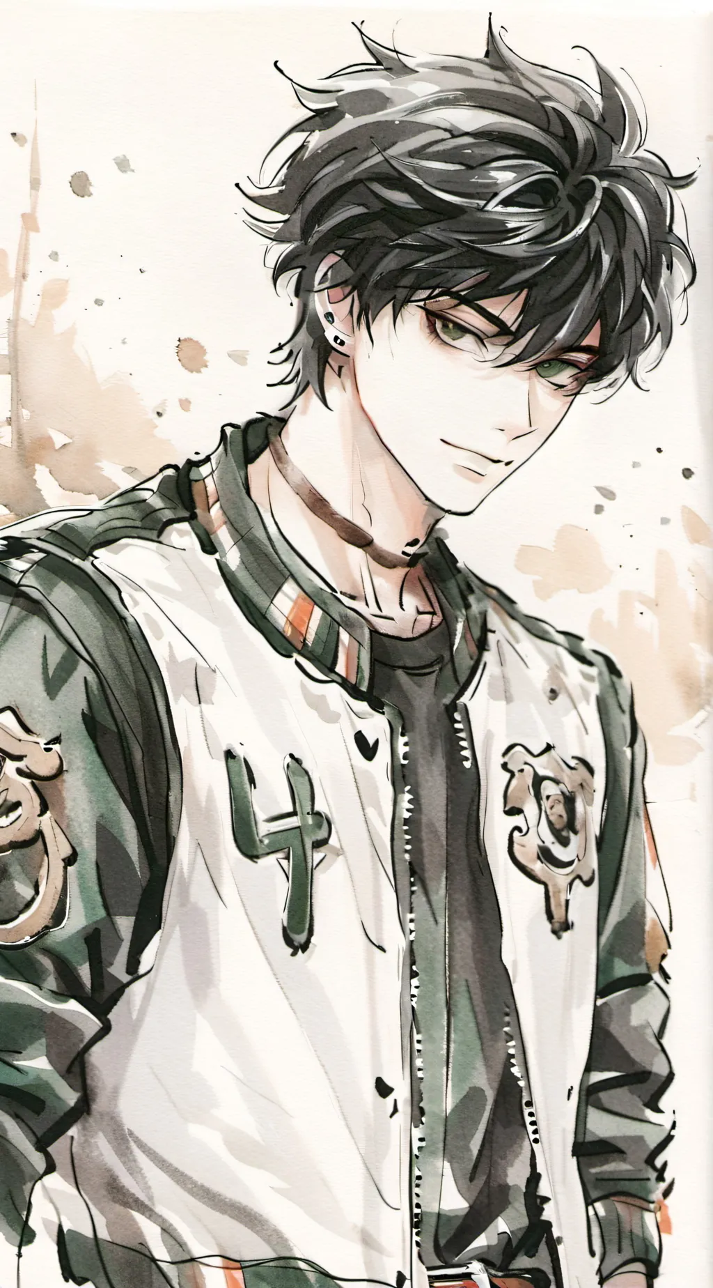 ai character: Dawn background