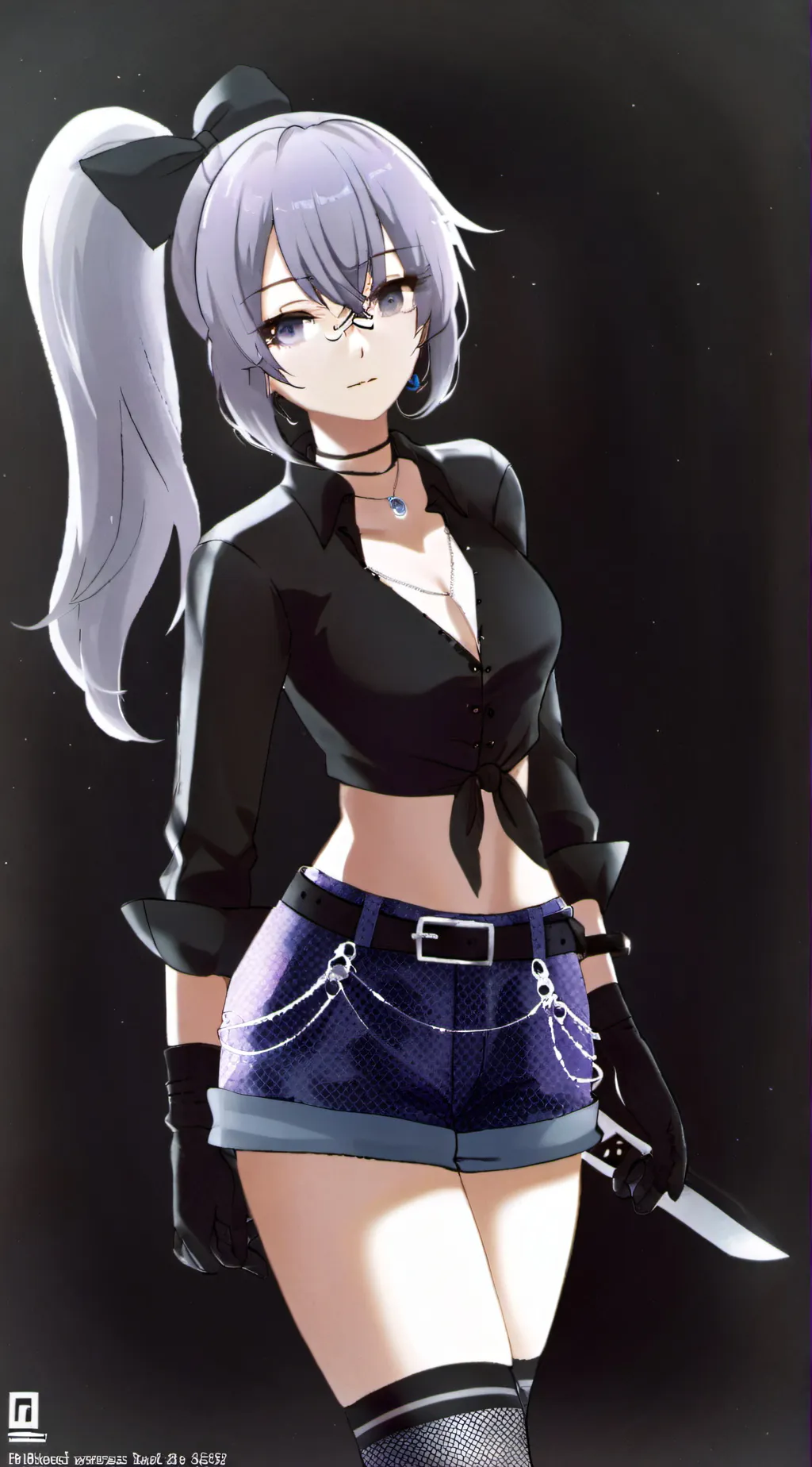 ai character: Silver Wolf TG TF background