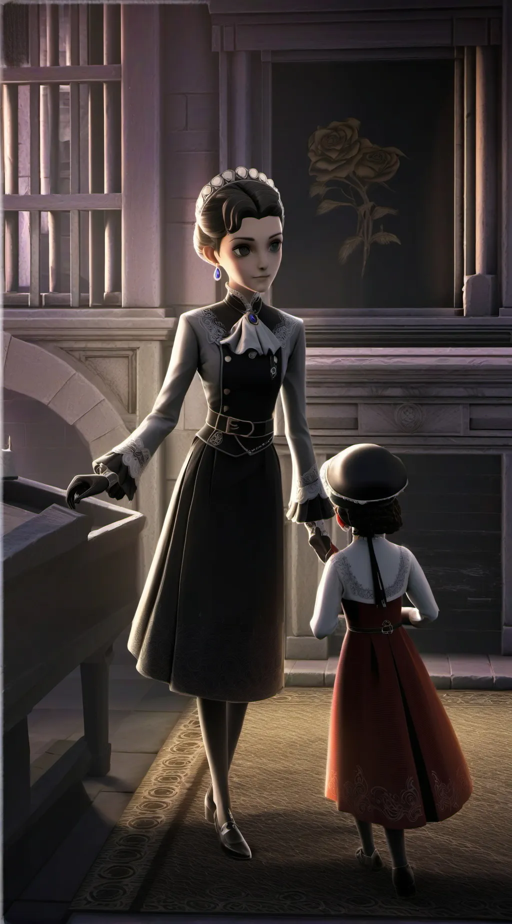 ai character: Victoria background