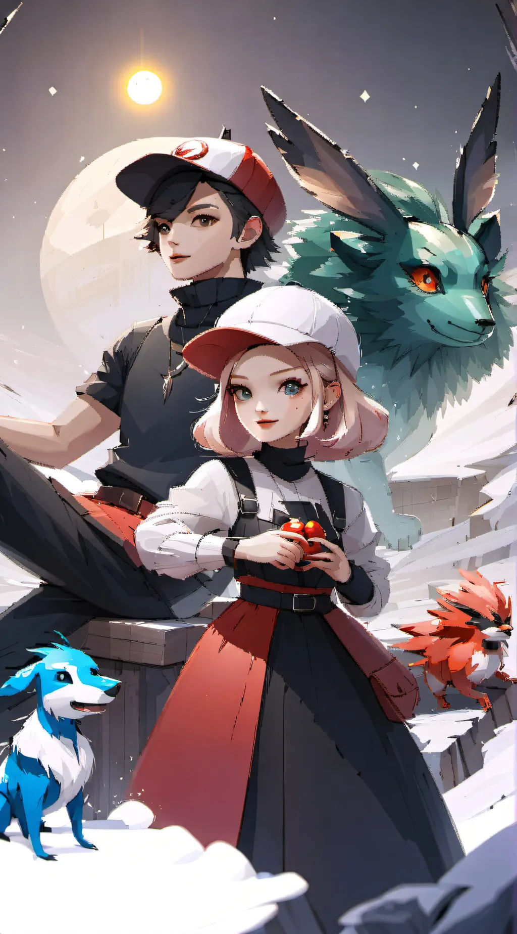 ai character: pokefail background