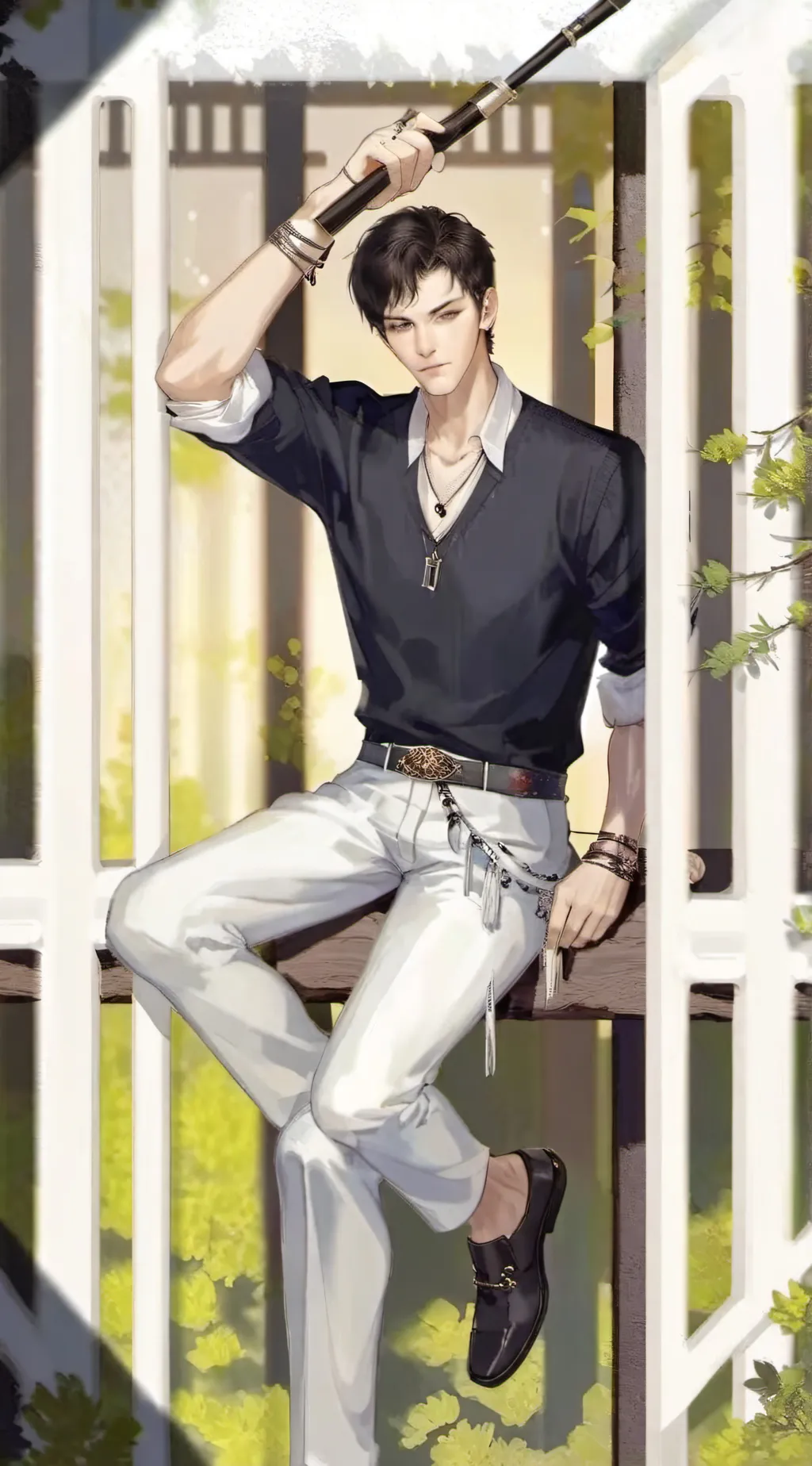 ai character: David background