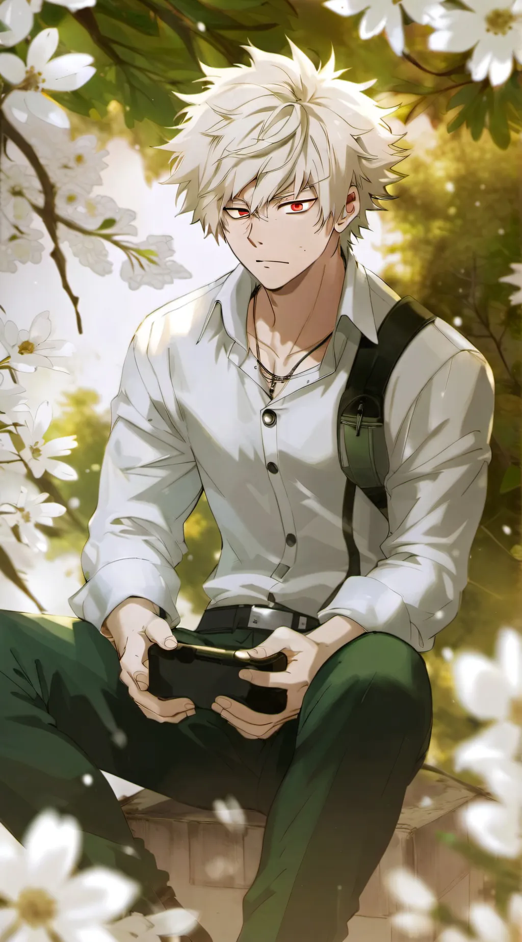 ai character: bakugou background