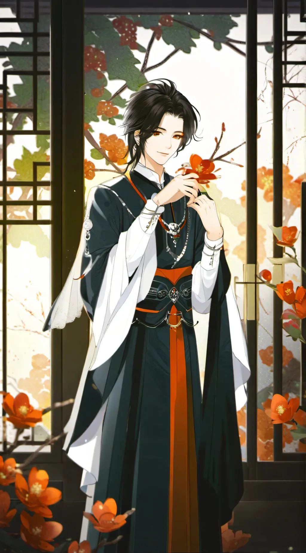 ai character: ash background