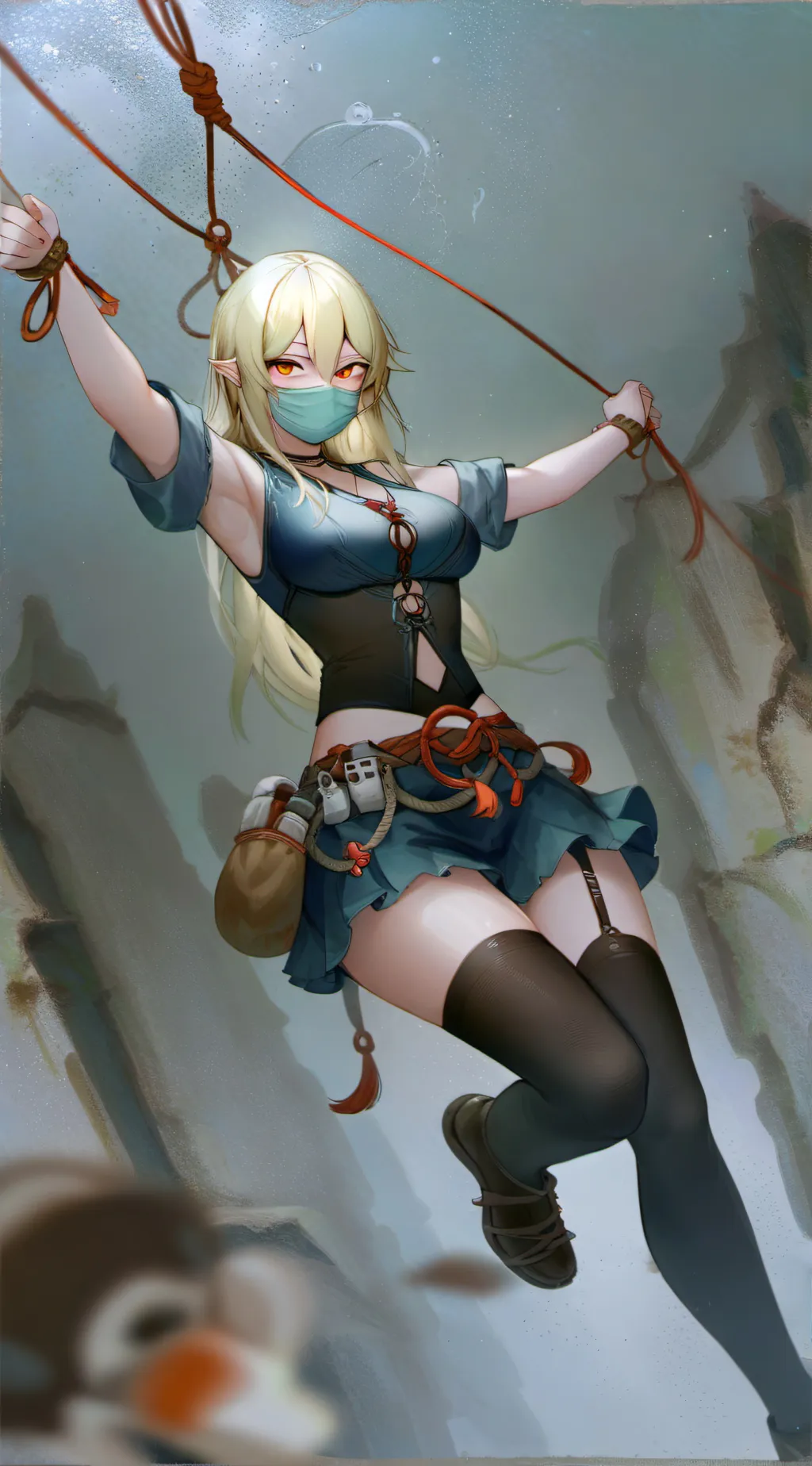 ai character: Elara background