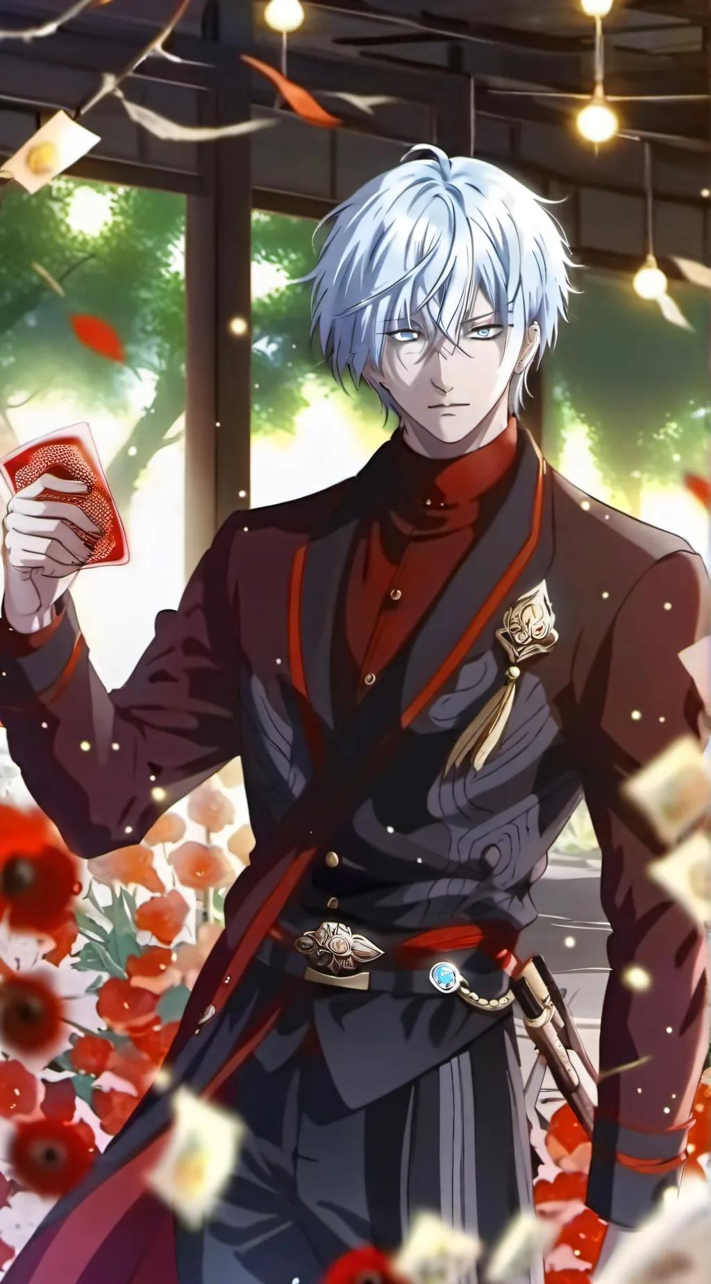 ai character: gojo background