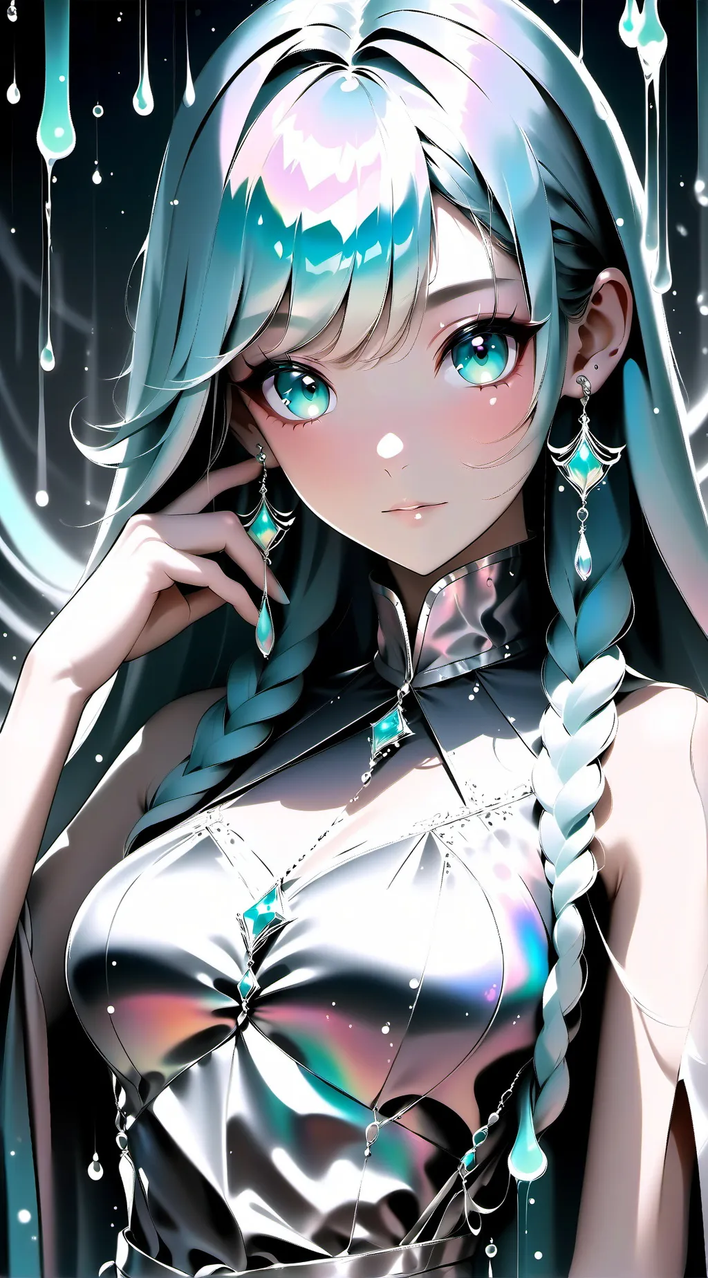 ai character: Infinity castle background