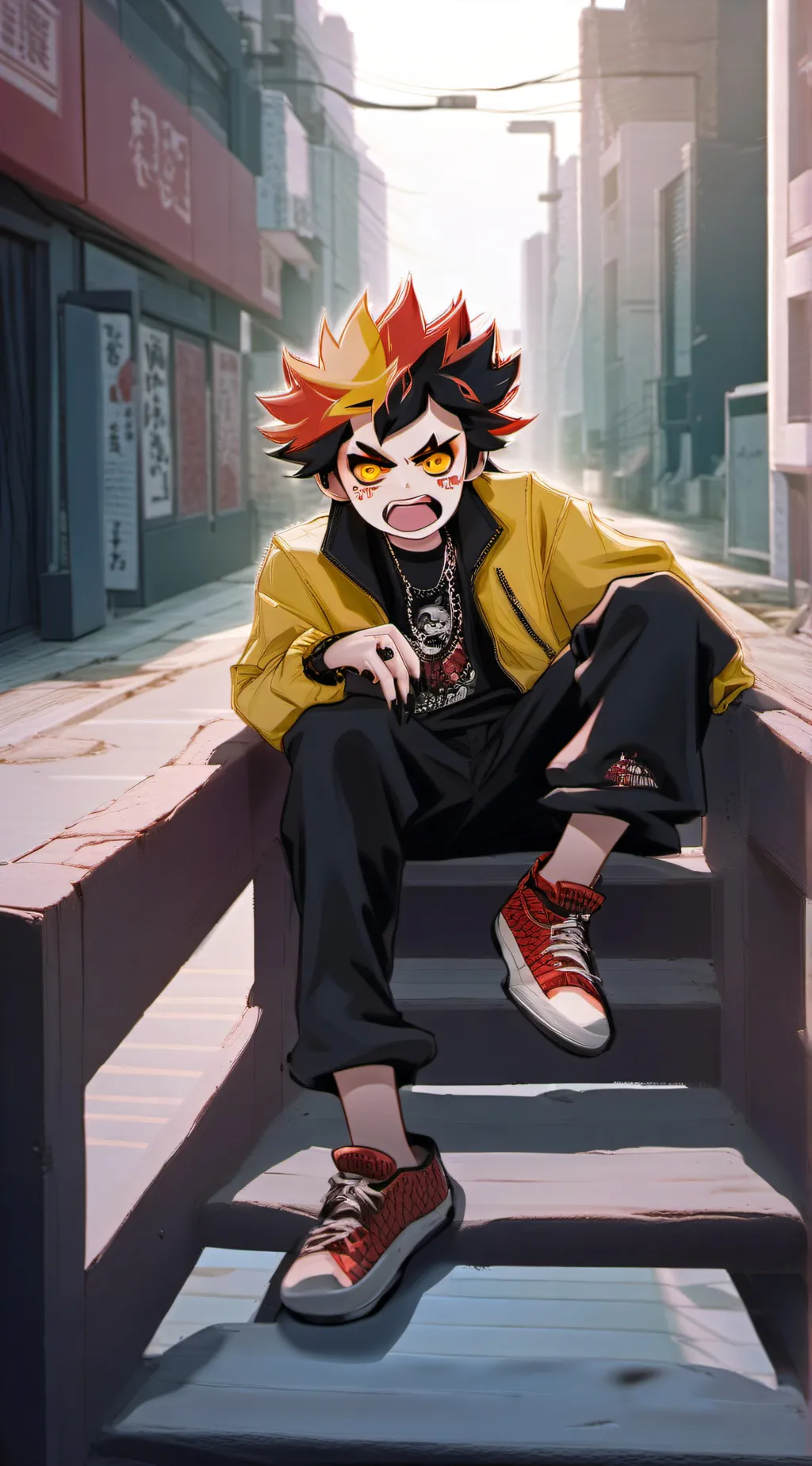 ai character: Keven background