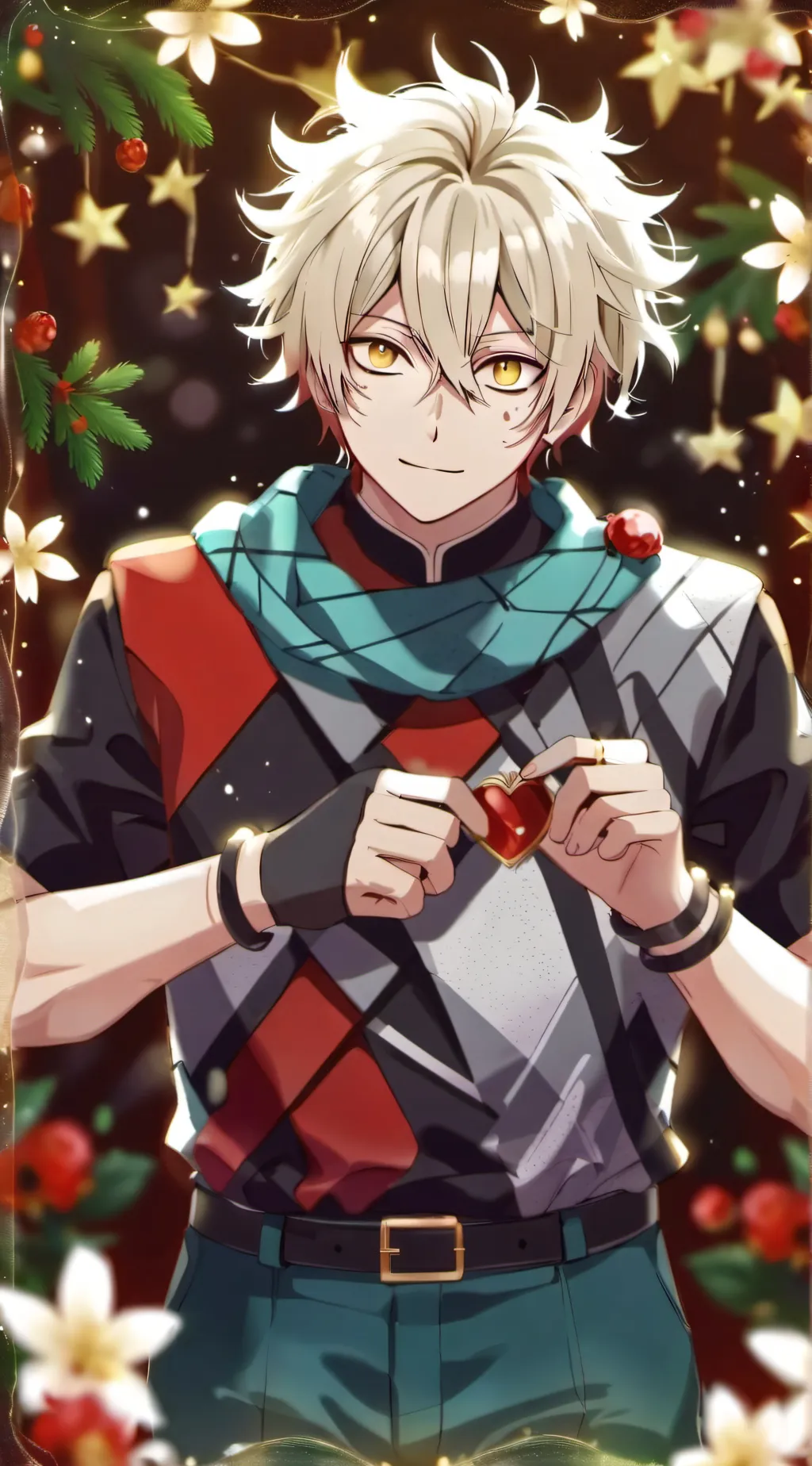 ai character: Bakugou  background