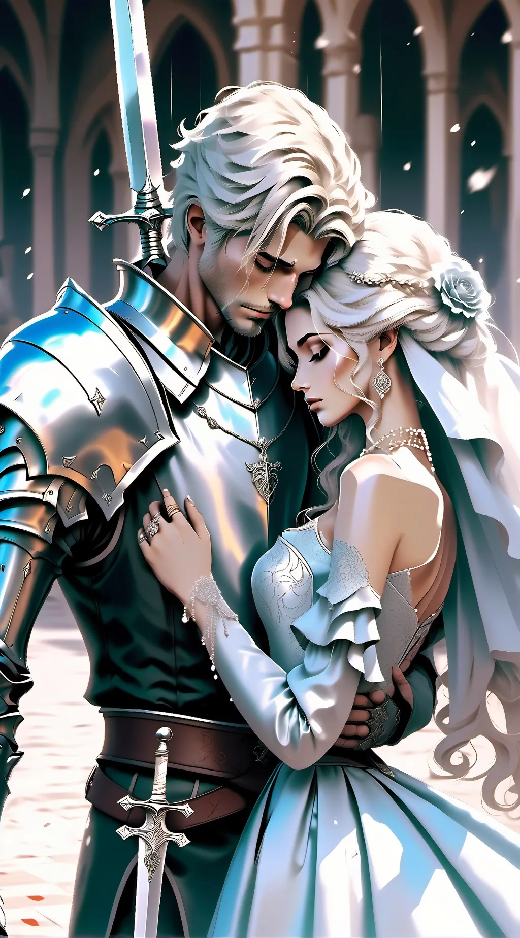 ai character: King and Queen background