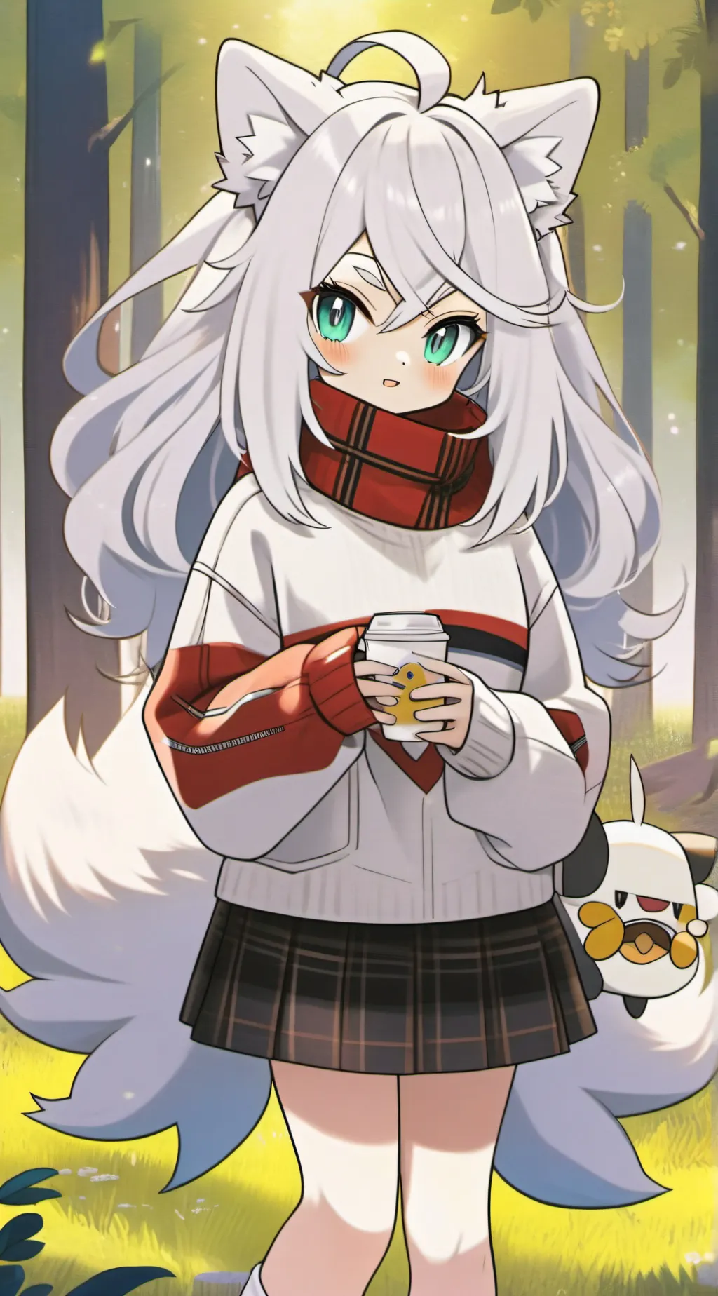 ai character: MIghty Fembi. background