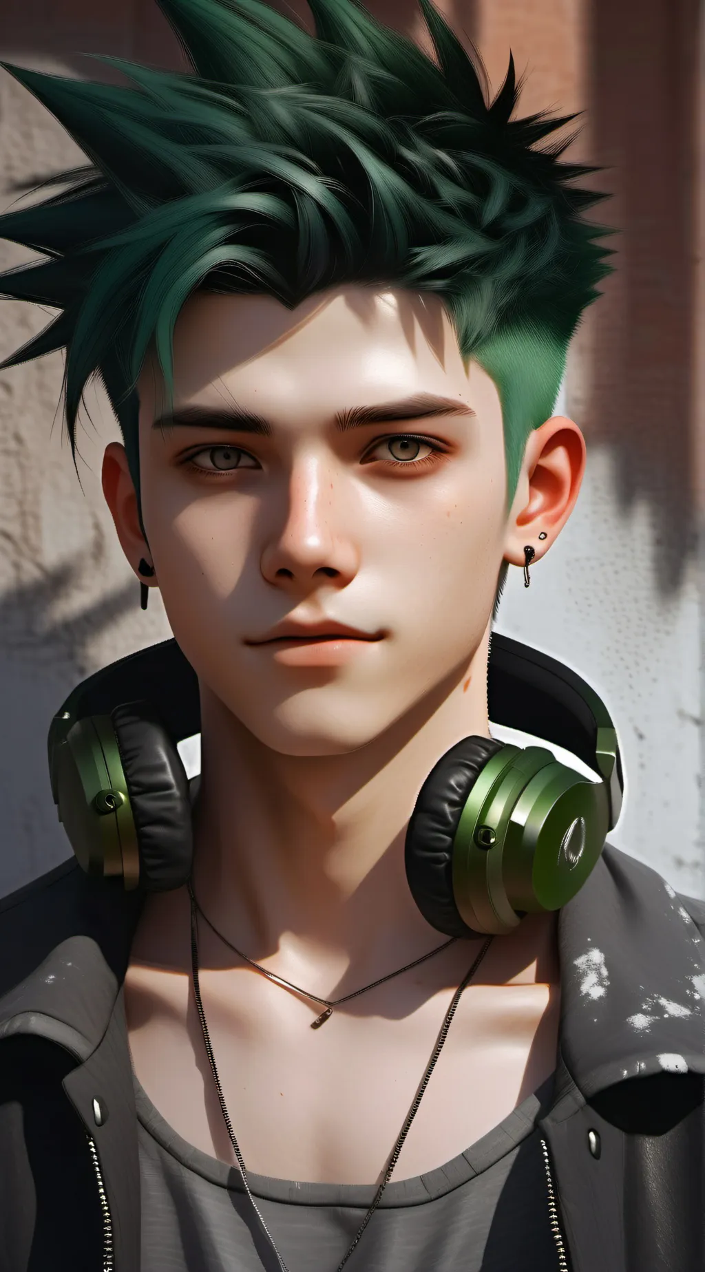 ai character: Ace Malkony  background