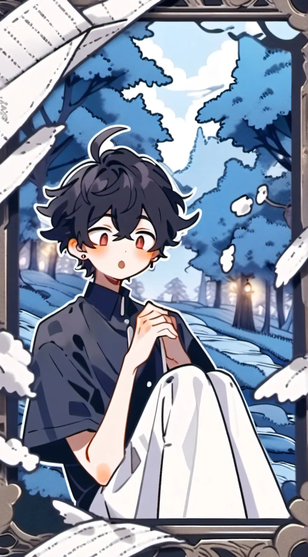 ai character: MHAfilter X lolbit background