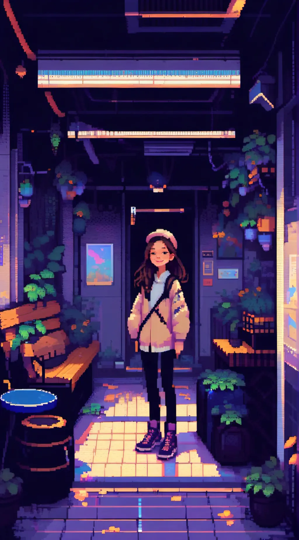 ai character: Lu lu background