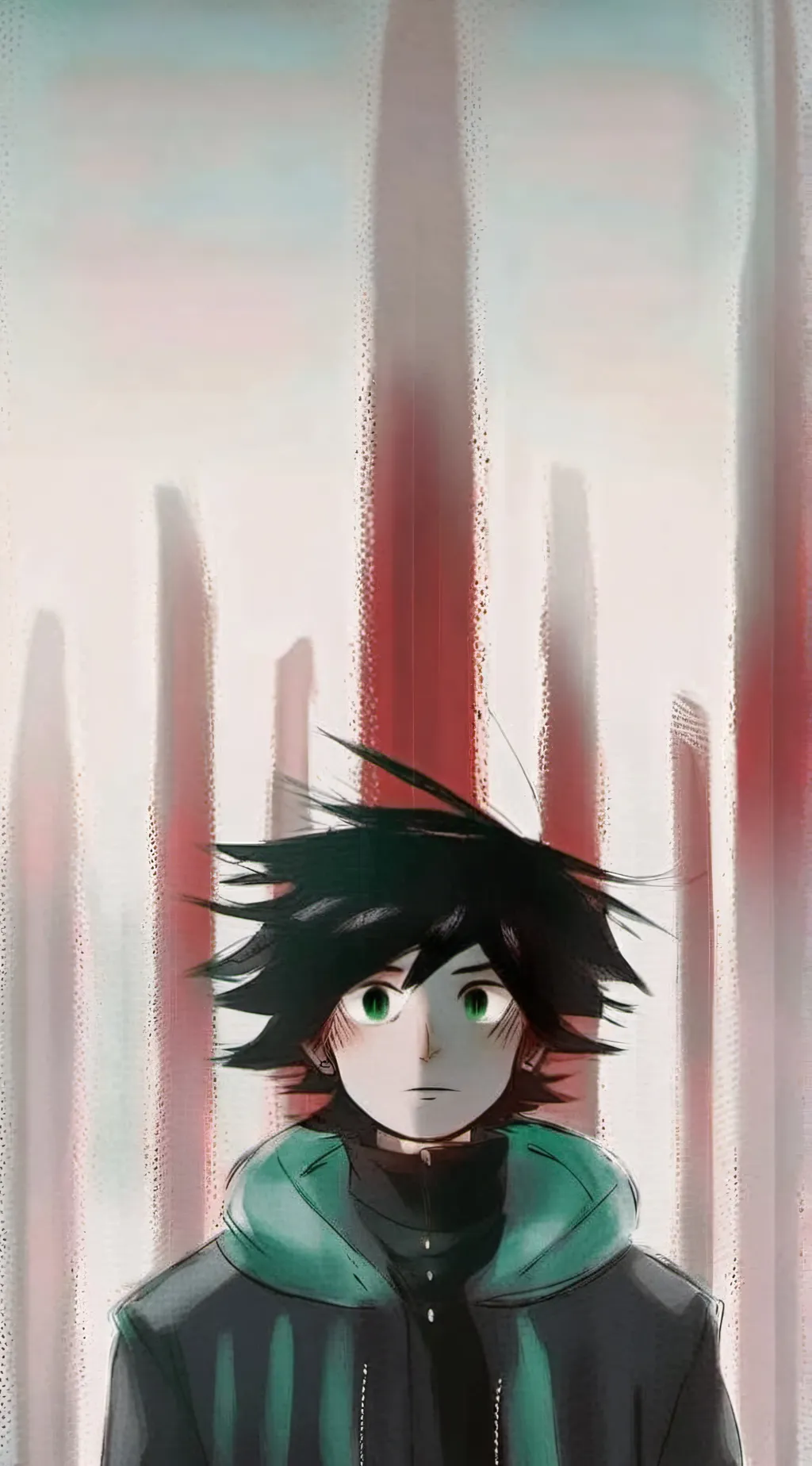 ai character: Zero  background