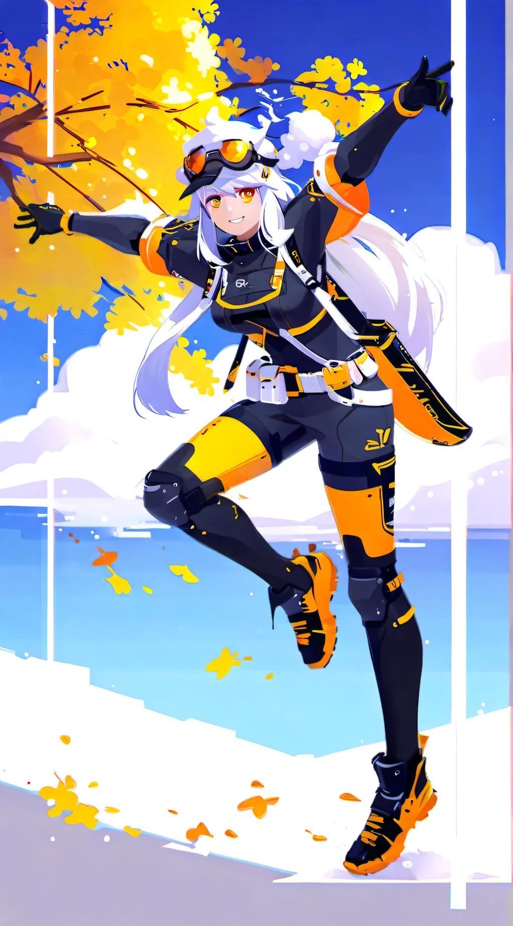 ai character: Shira  background