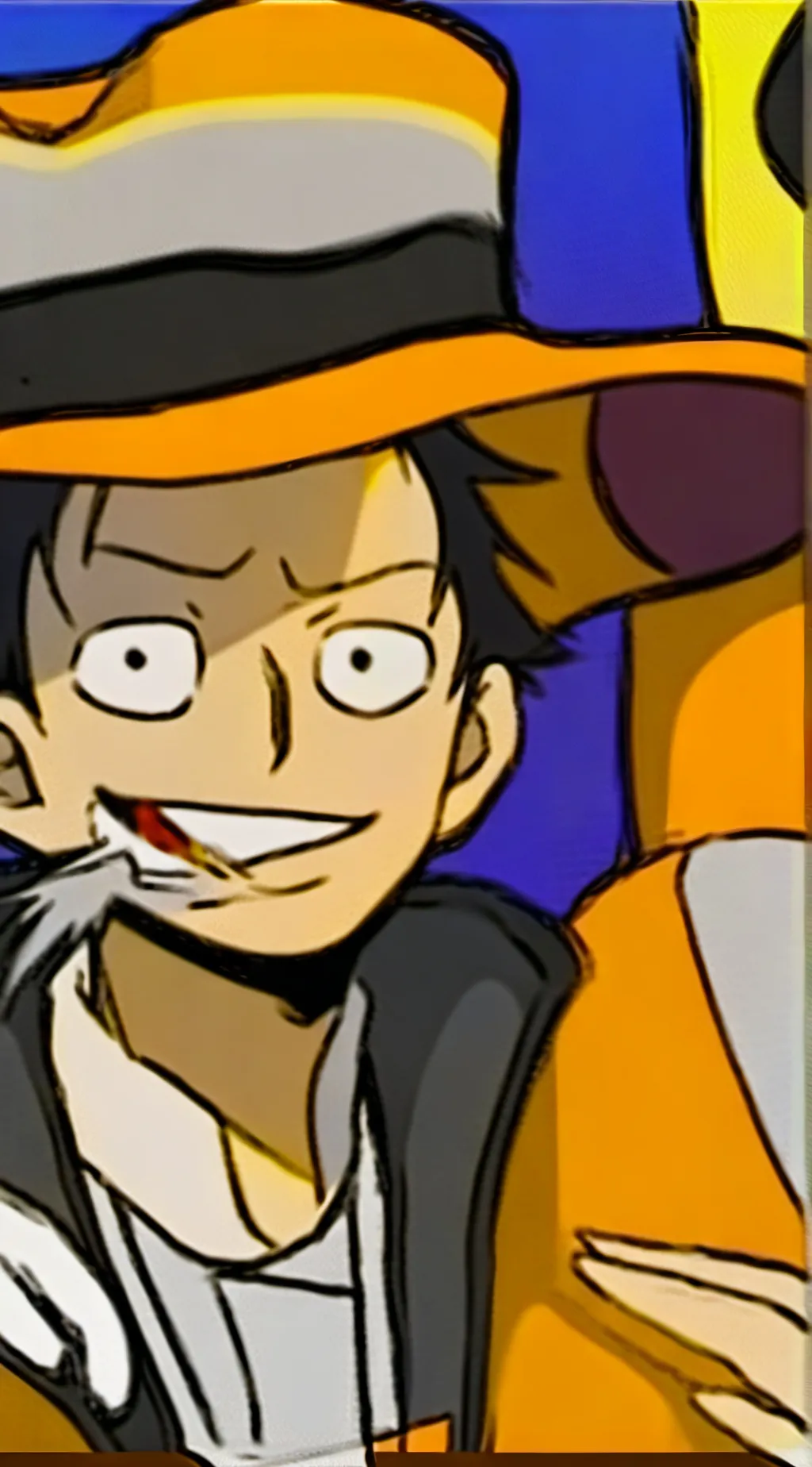 ai character: Monkey D. Luffy background