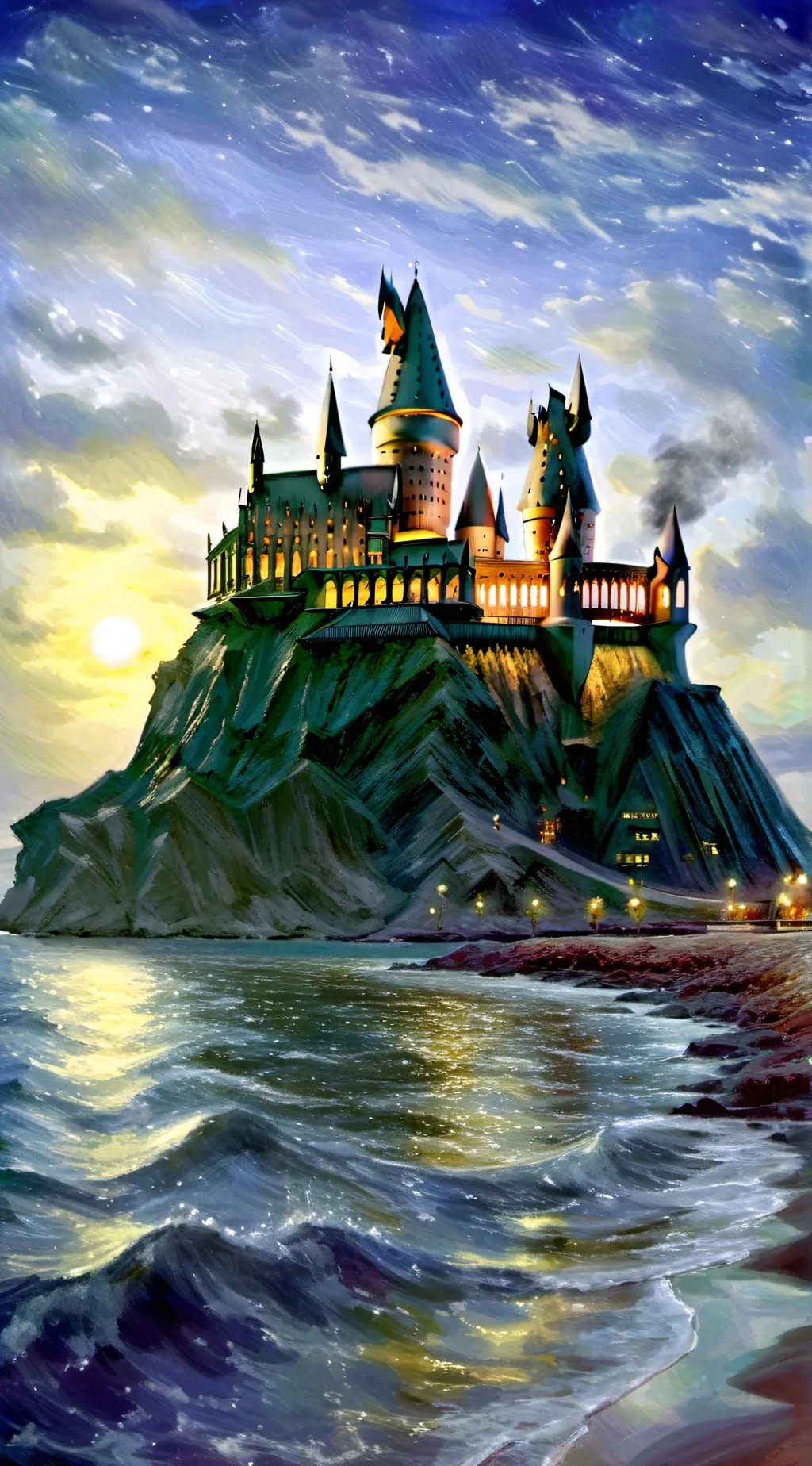 ai character: hogwarts 💖 background