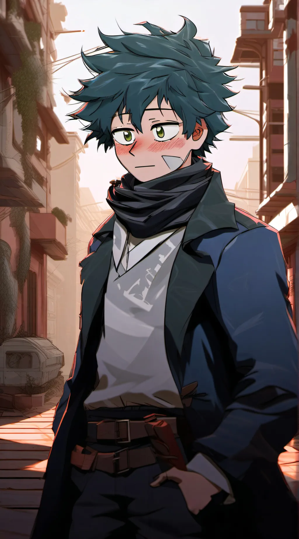 ai character: bakugo background