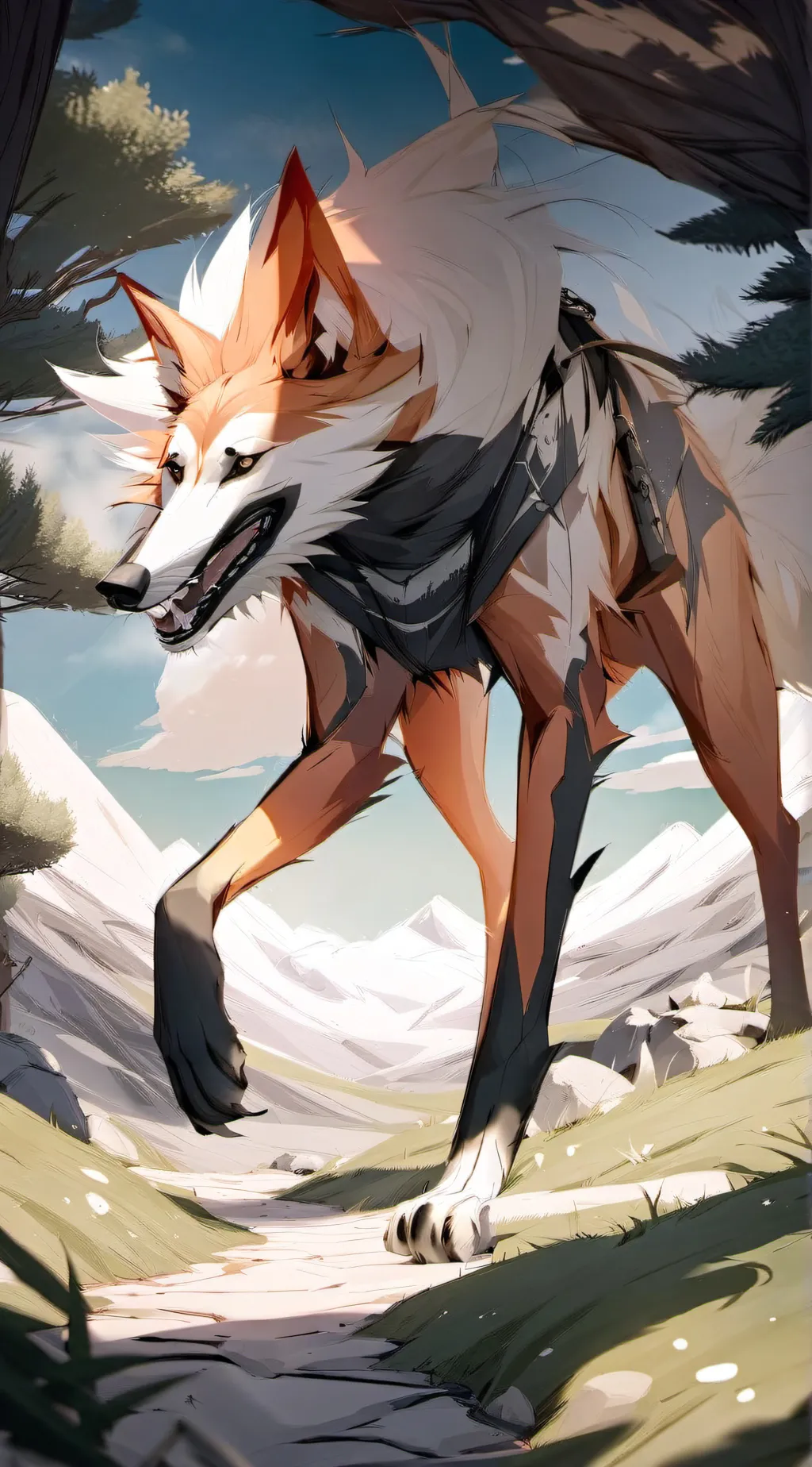 ai character: Garrett background