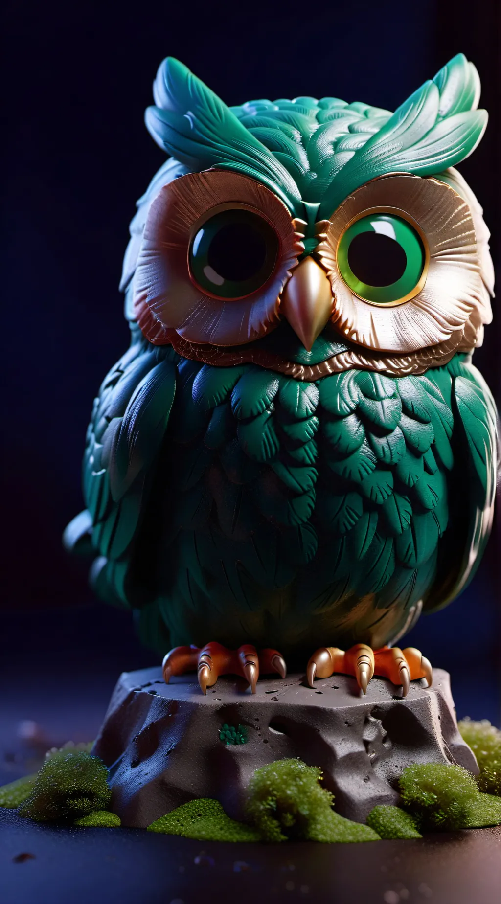 ai character: Duolingo  background