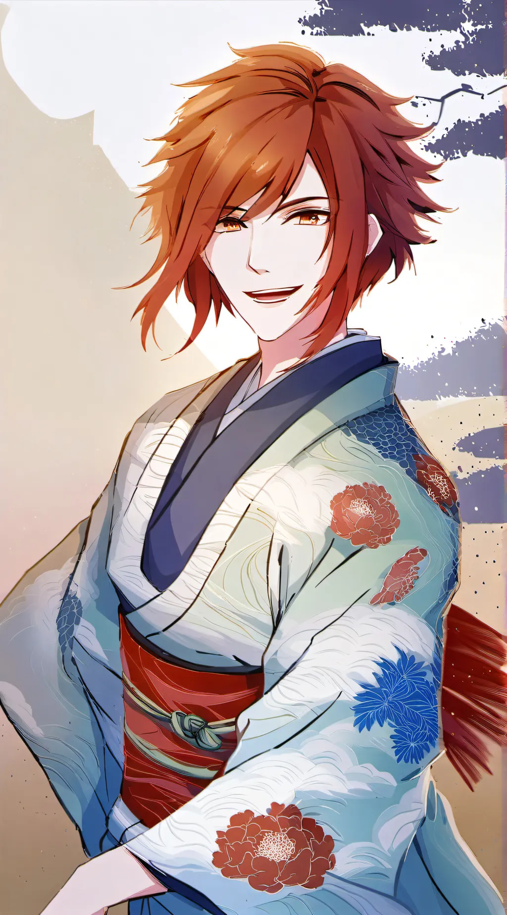 ai character: Kenjiro background