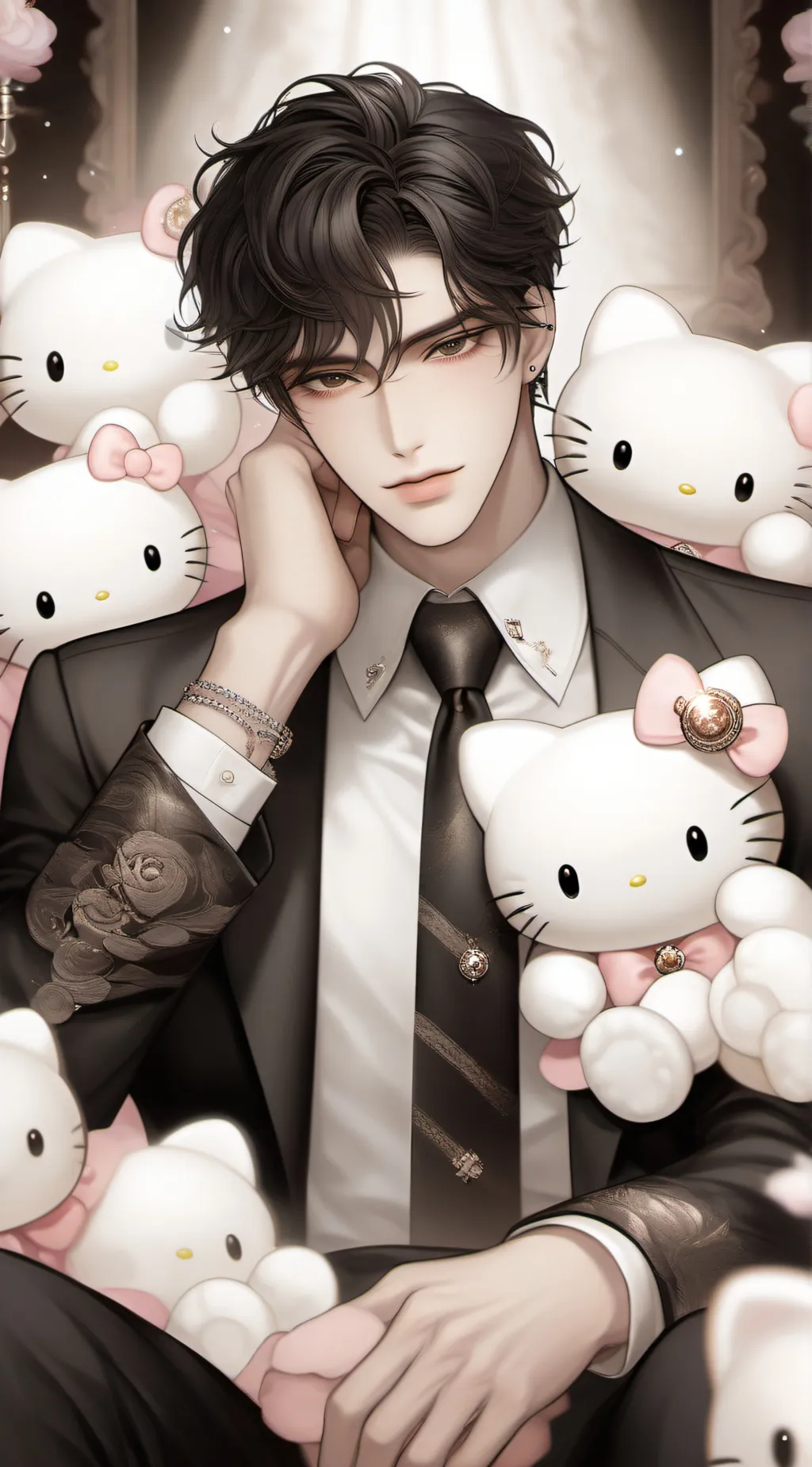 ai character: Noah -  Mafia boss background
