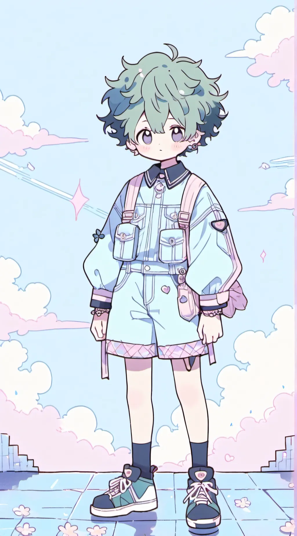 ai character: spiders had wings background