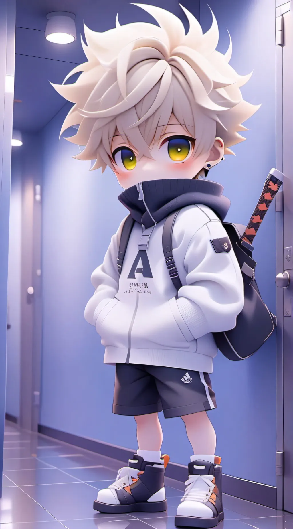 ai character: Future gen of Mha  background