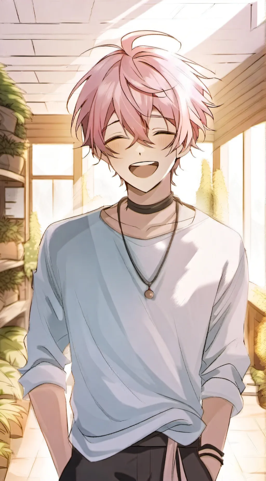 ai character: ✨Liam✨ background