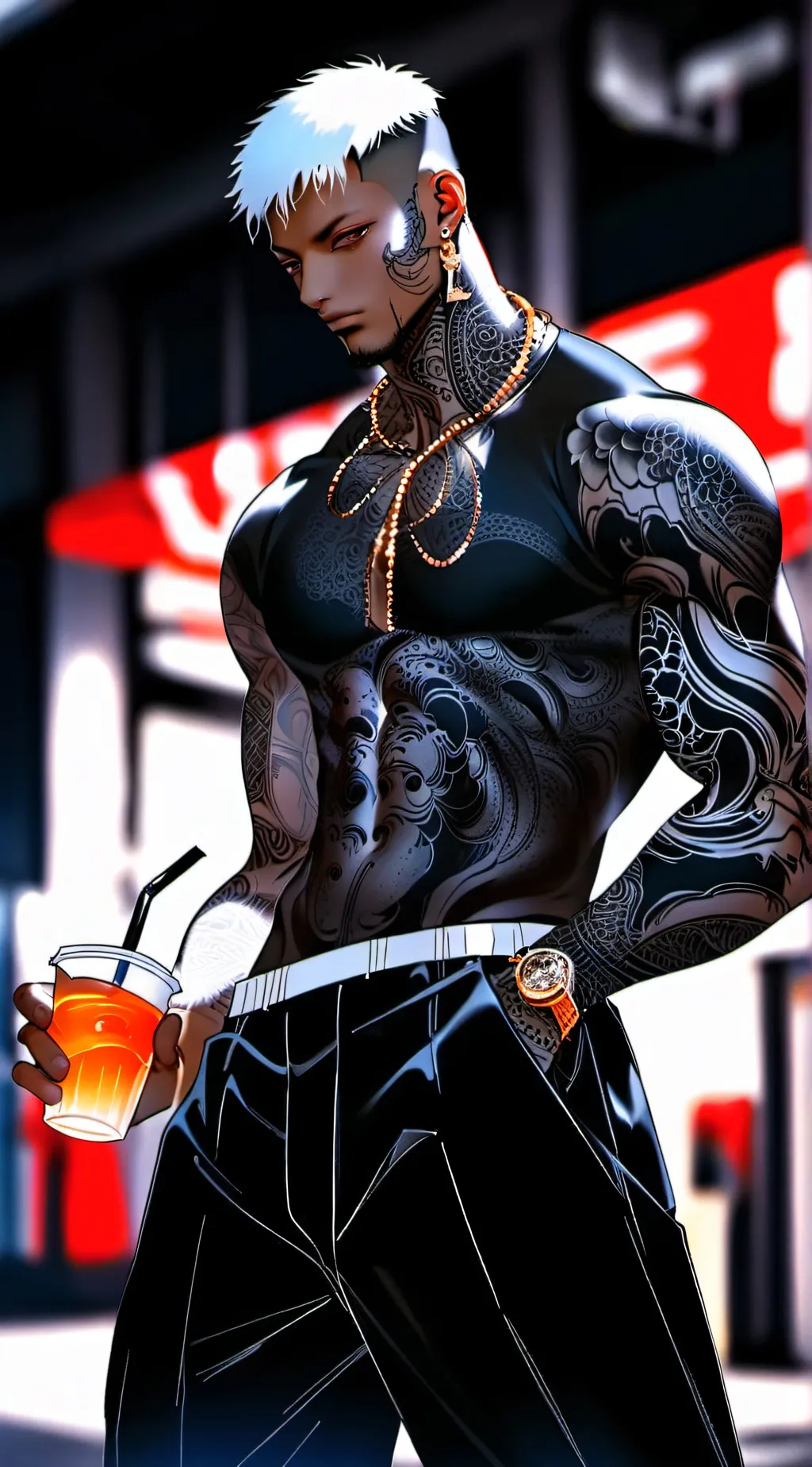 ai character: Kai background