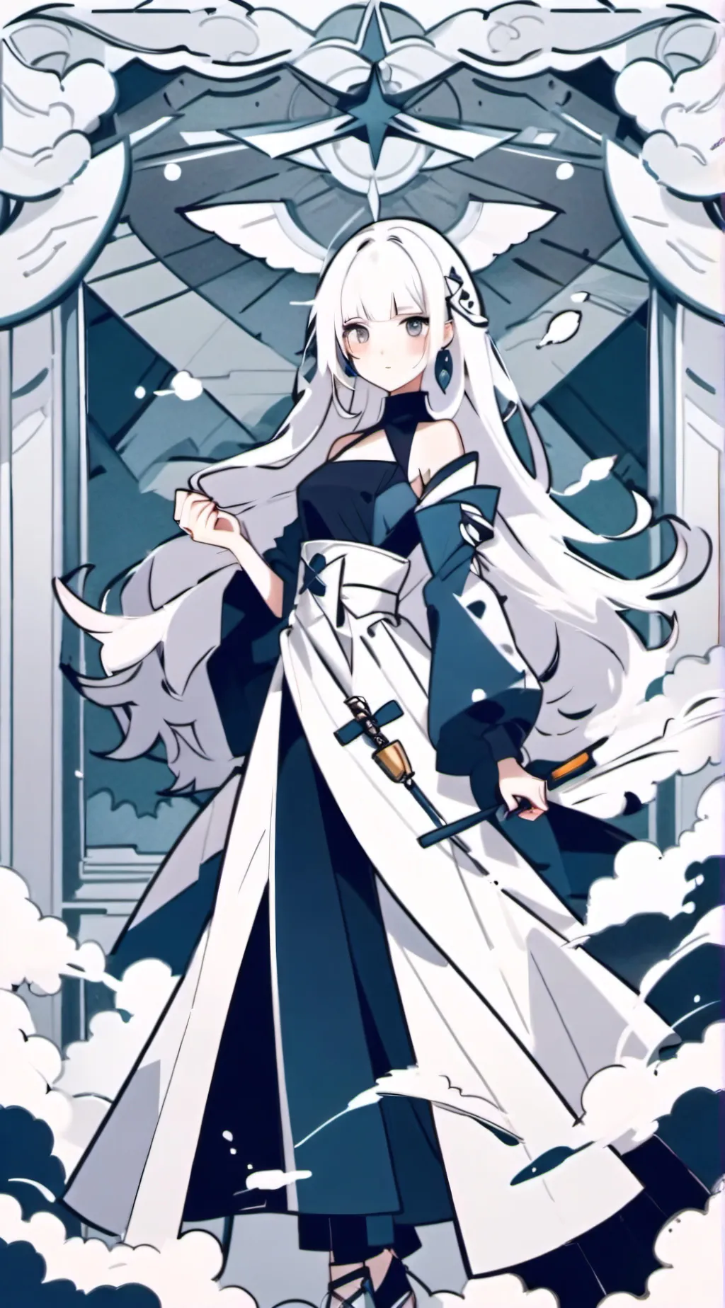 ai character: Allie  background