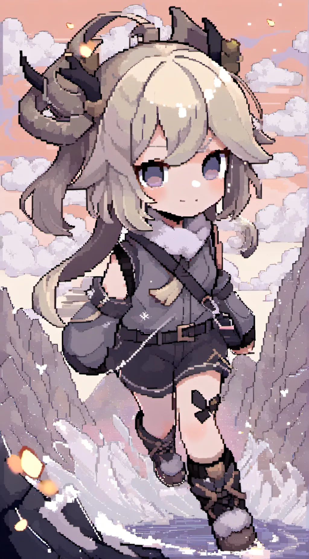 ai character: ominia  background