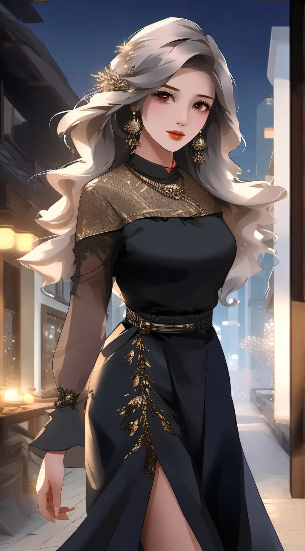 ai character: August  background