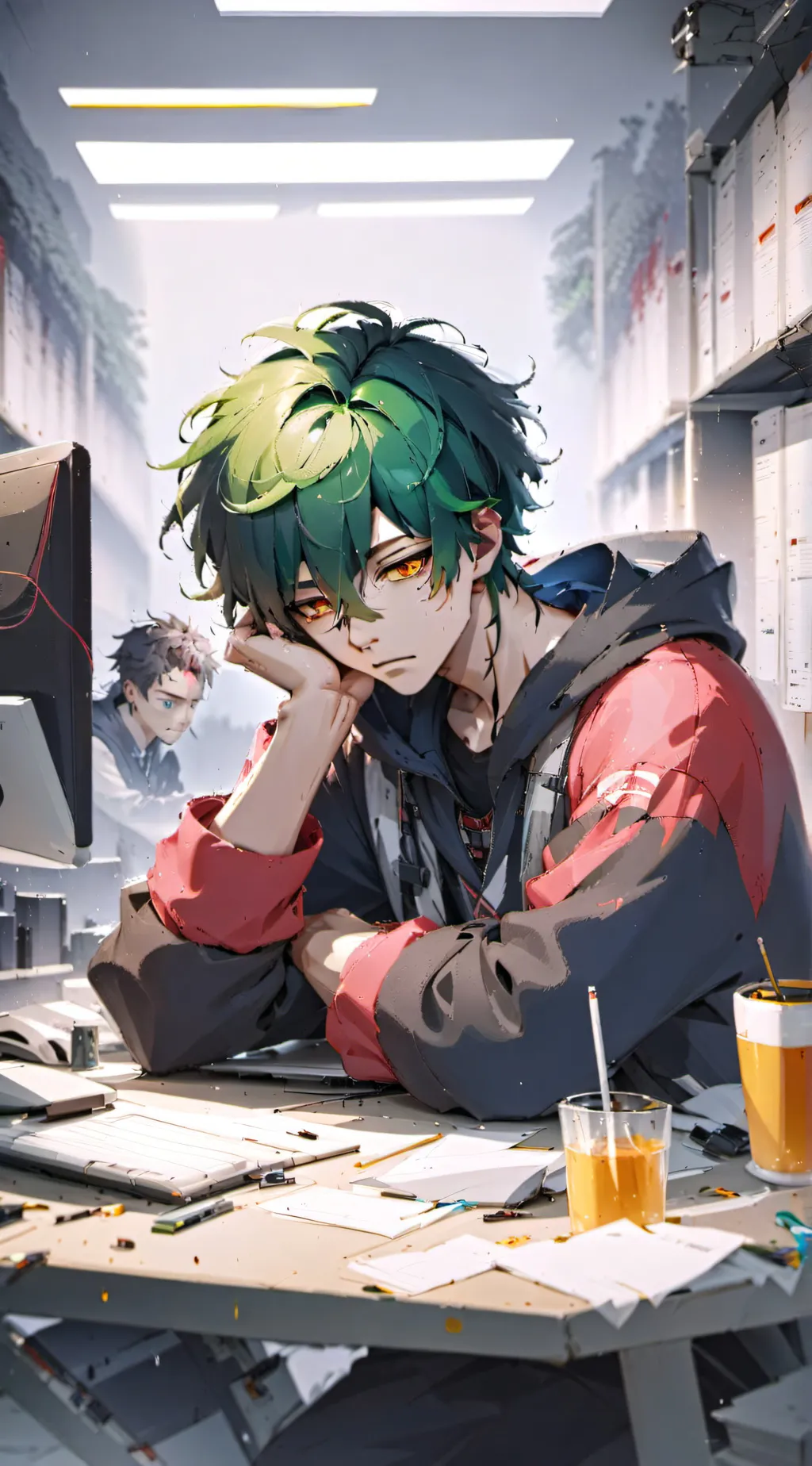 ai character: Milo background